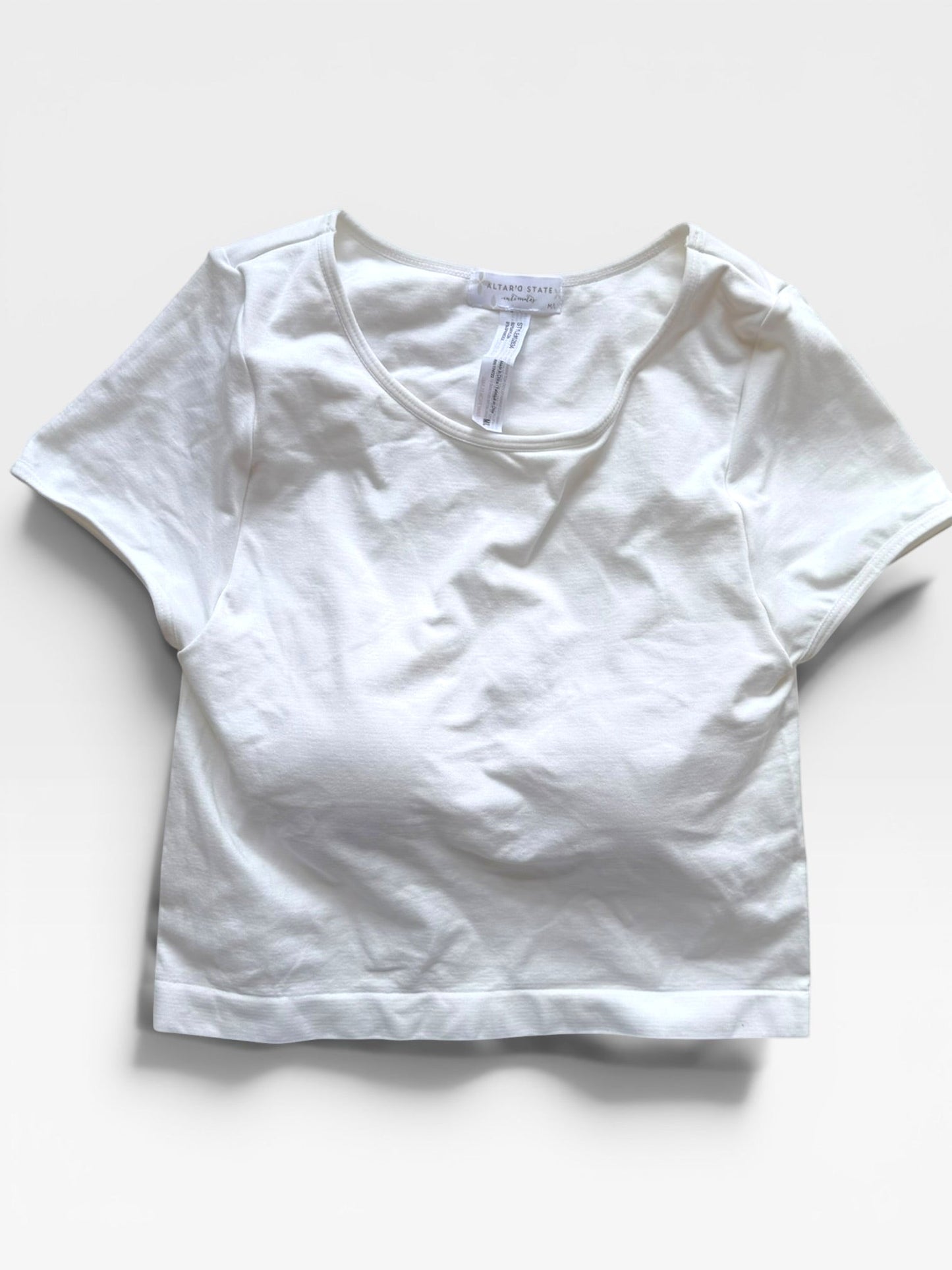 WHITE ALTRD STATE TEE M/L