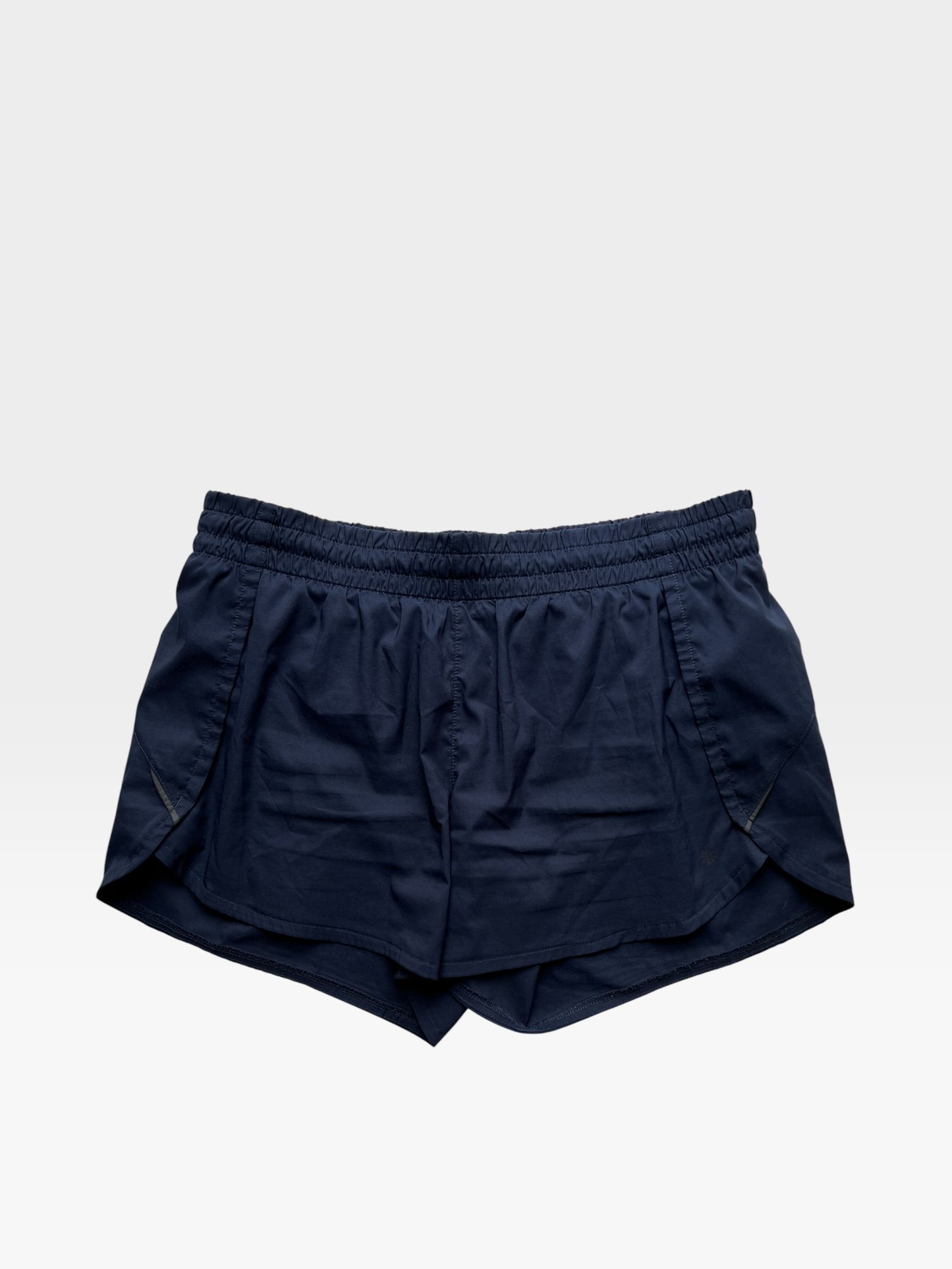 NAVY ATHLETA SHORTS L