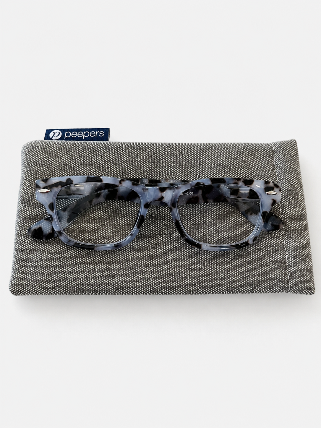 TORTOISE/BLUE "PEEPERS" BLUE LIGHT GLASSES