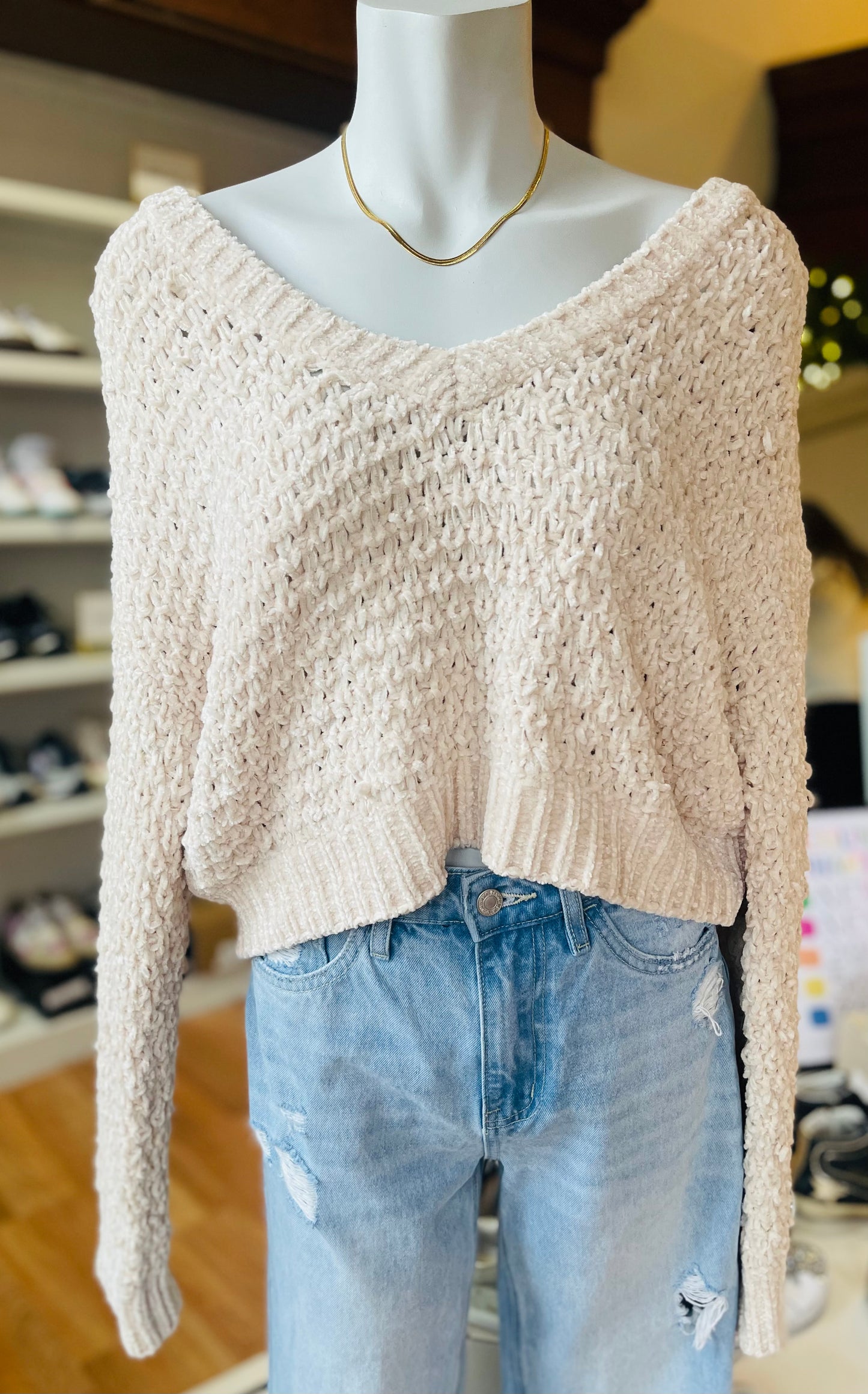 WILD HONEY SWEATER M