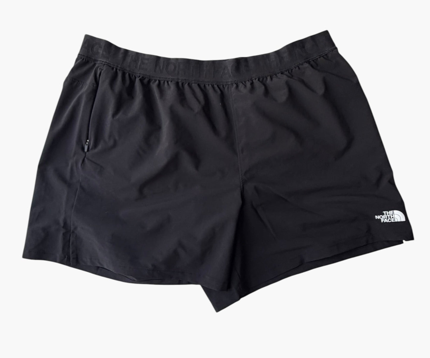 BLACK NORTH FACE SHORTS L