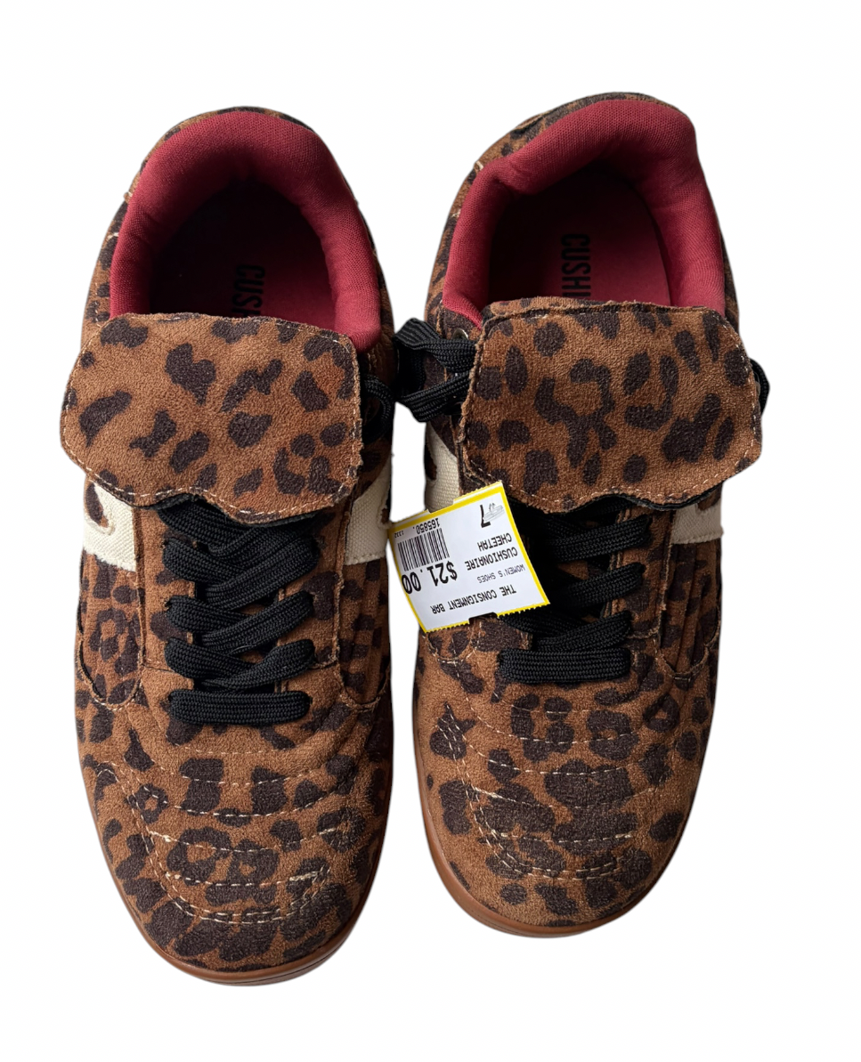 CHEETAH CUSHIONAIRE SHOES 7