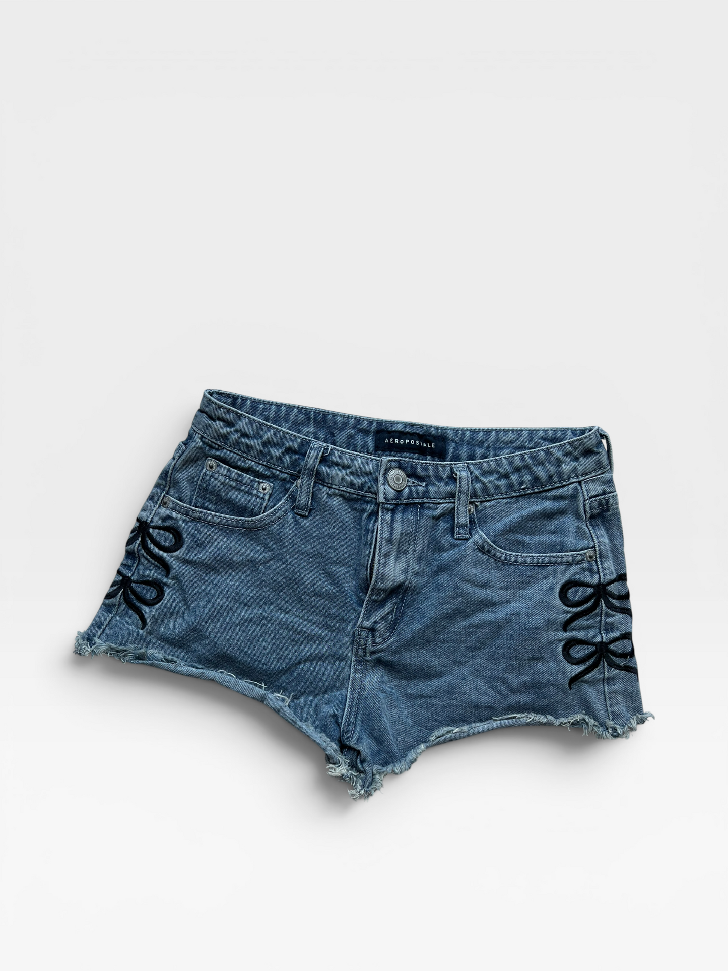 AERO DENIM SHORTS 0