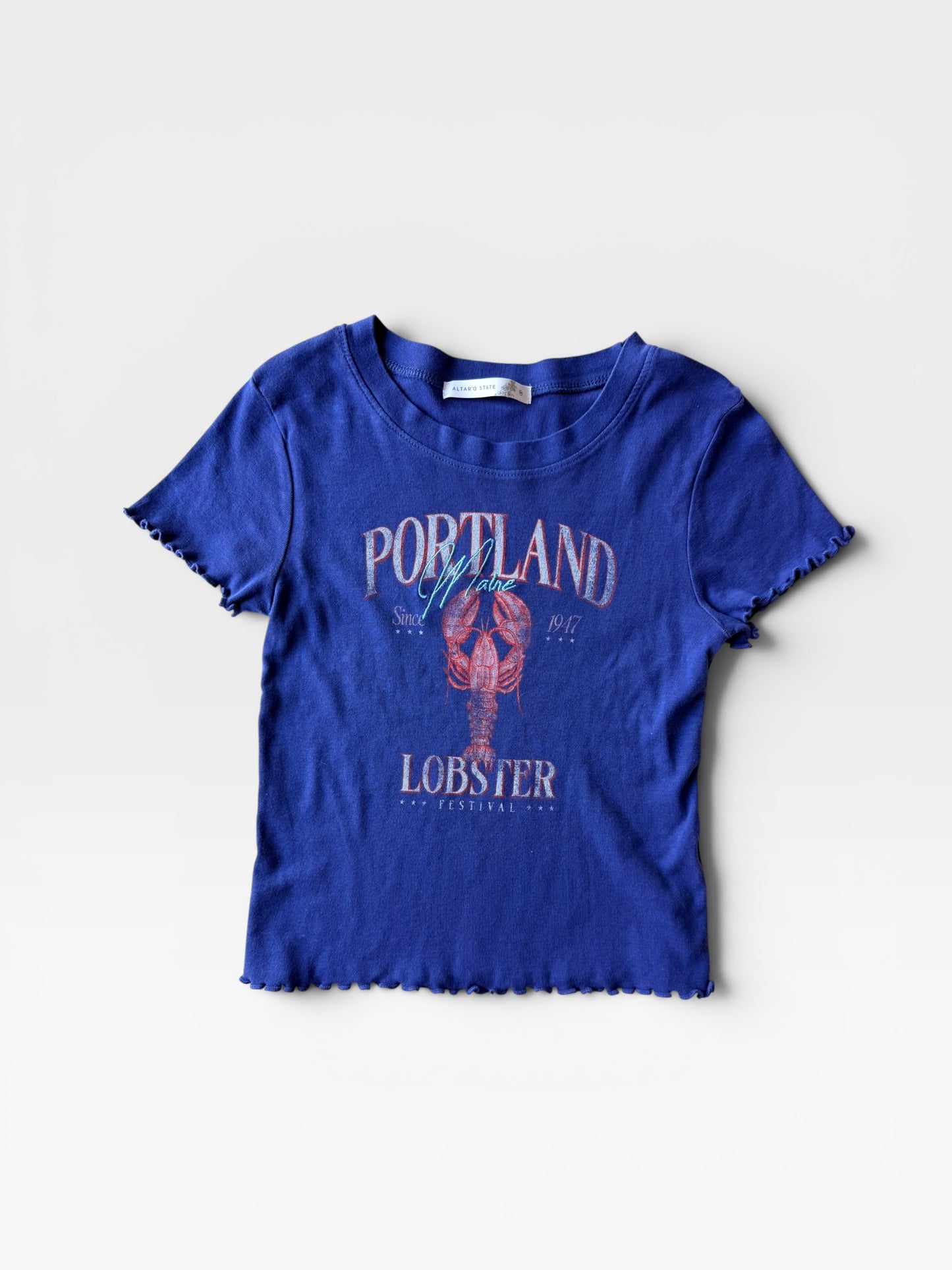 BLUE ALTRD STATE GRAPHIC TEE M