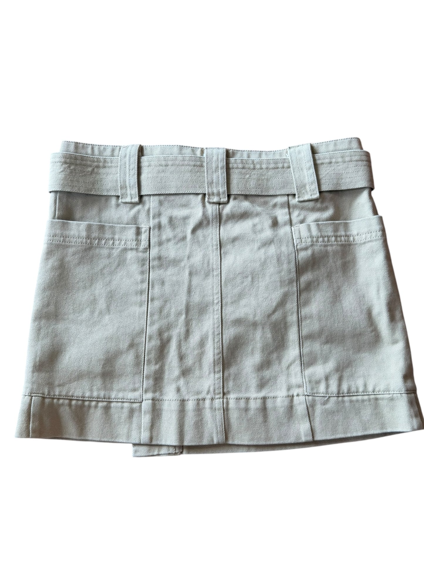 KHAKI PANTS STORE SKIRT (NWT) SMALL