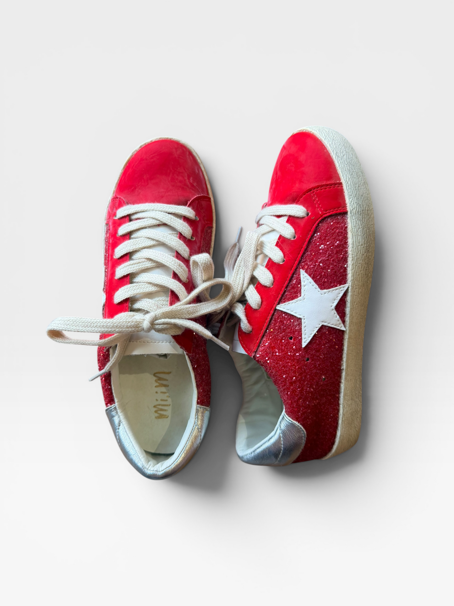 RED MIIM SHOES (NEW) 6