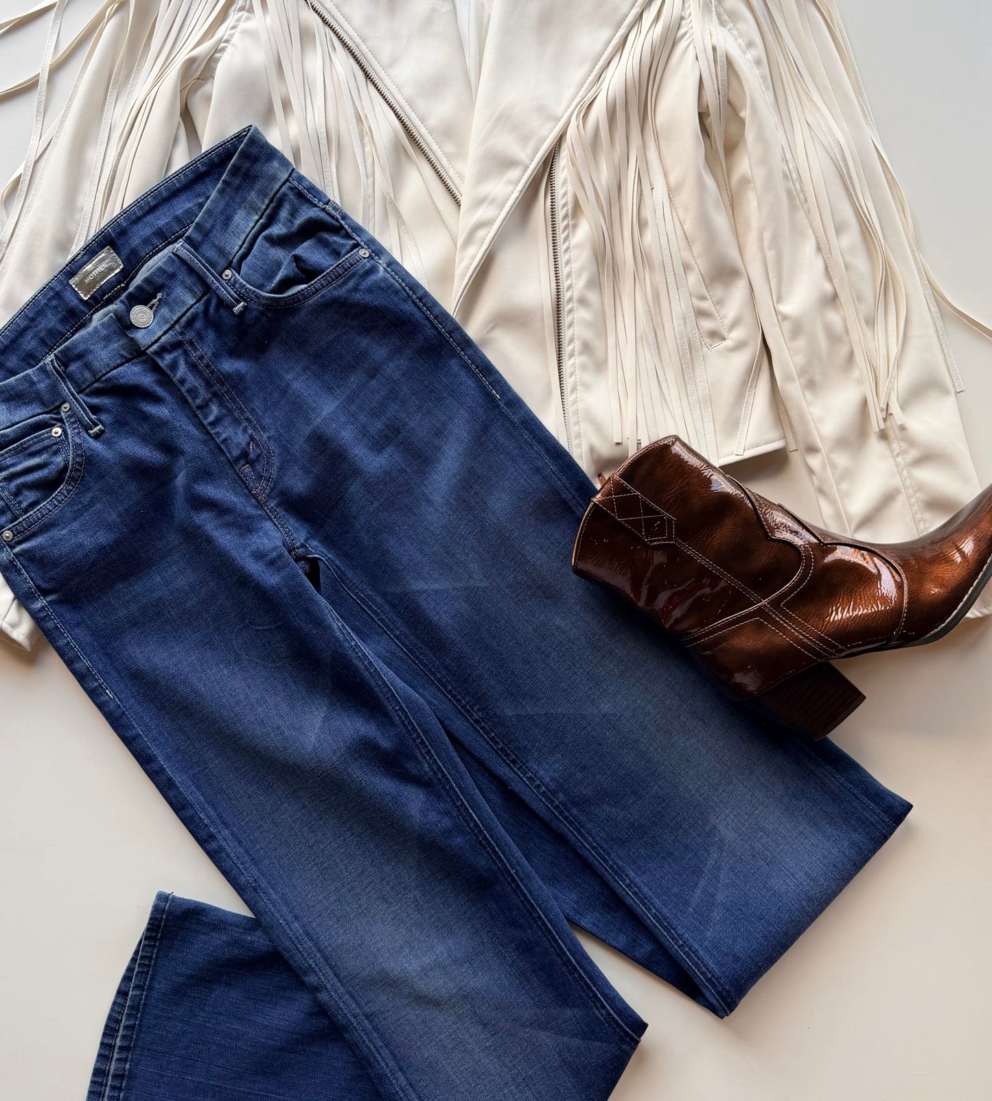 MOTHER FLARE JEANS (24)