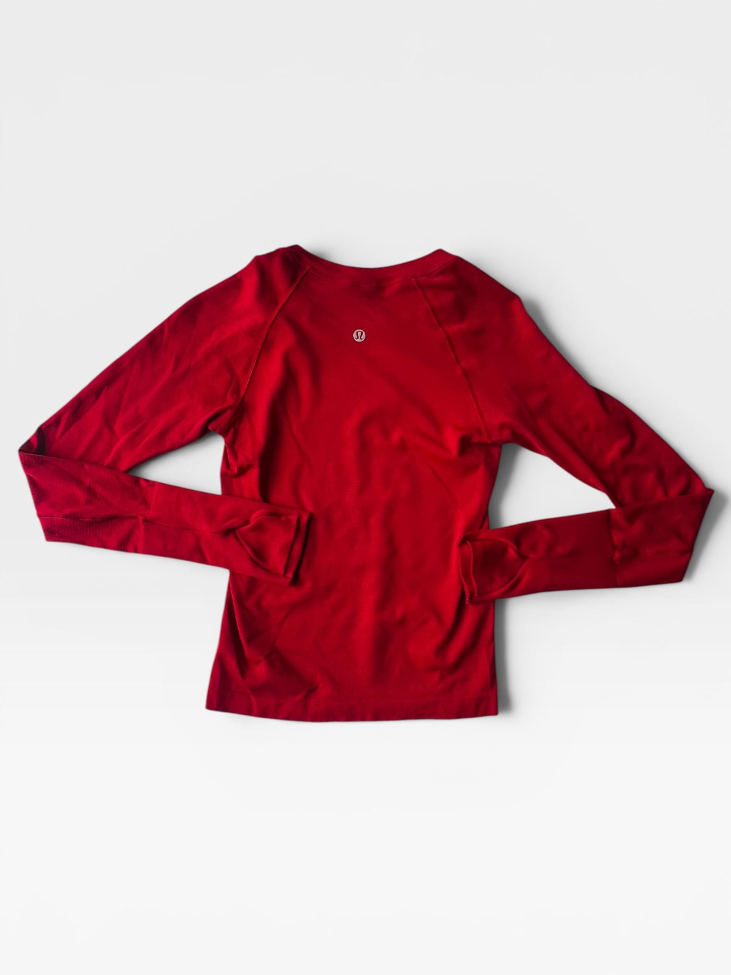 RED LULULEMON TOP 2