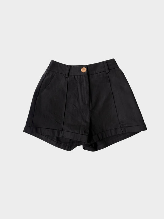 BLACK ENTRO SHORTS LARGE