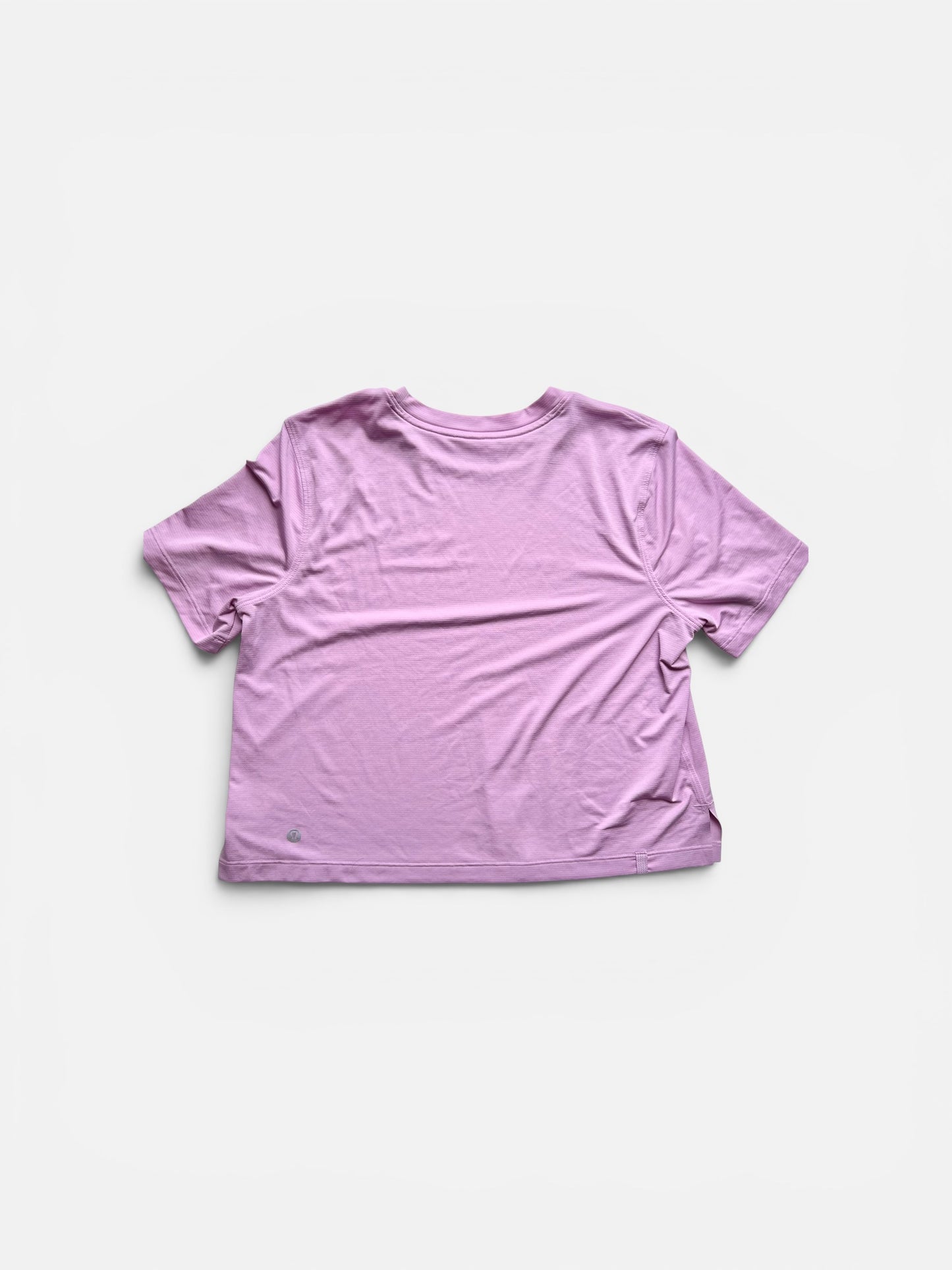 PURPLE LULULEMON TEE SMALL