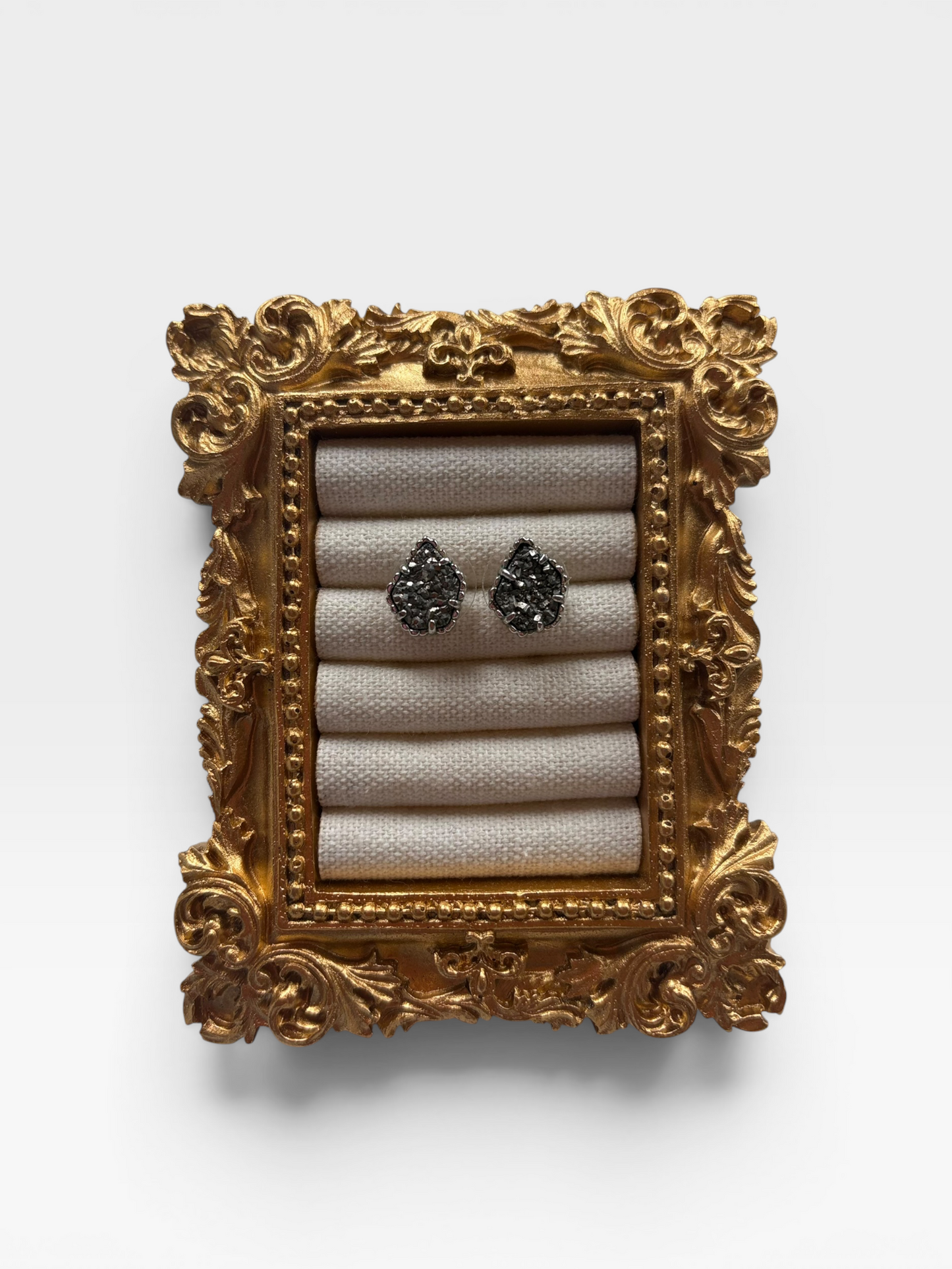 SILVER KENDRA SCOTT SPRAKLE EARRINGS