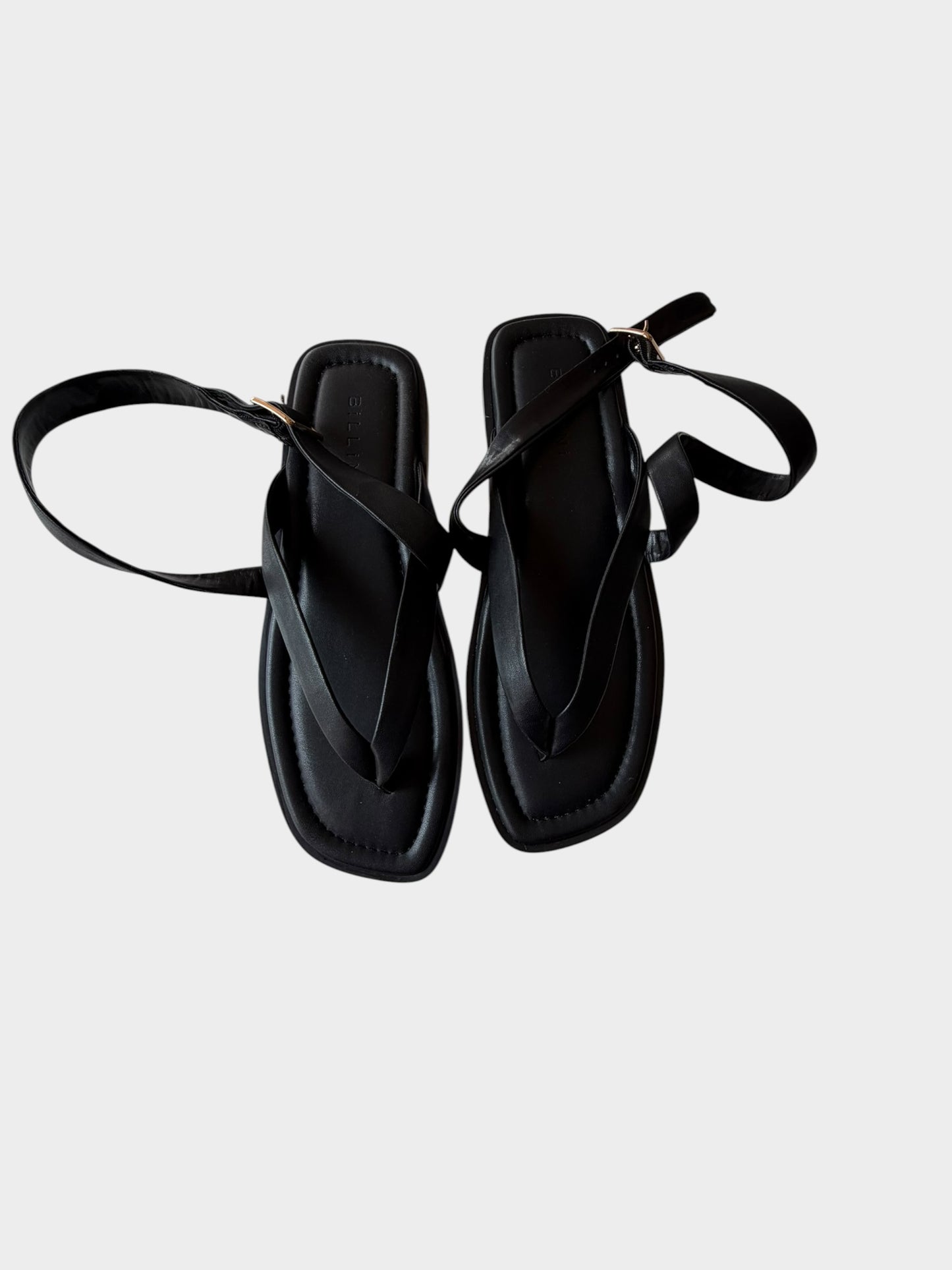 BILLINI BLACK SANDALS 10