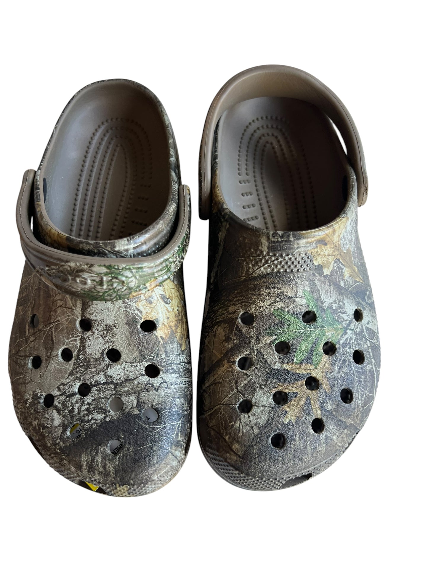 CAMO CROCS SHOES 6