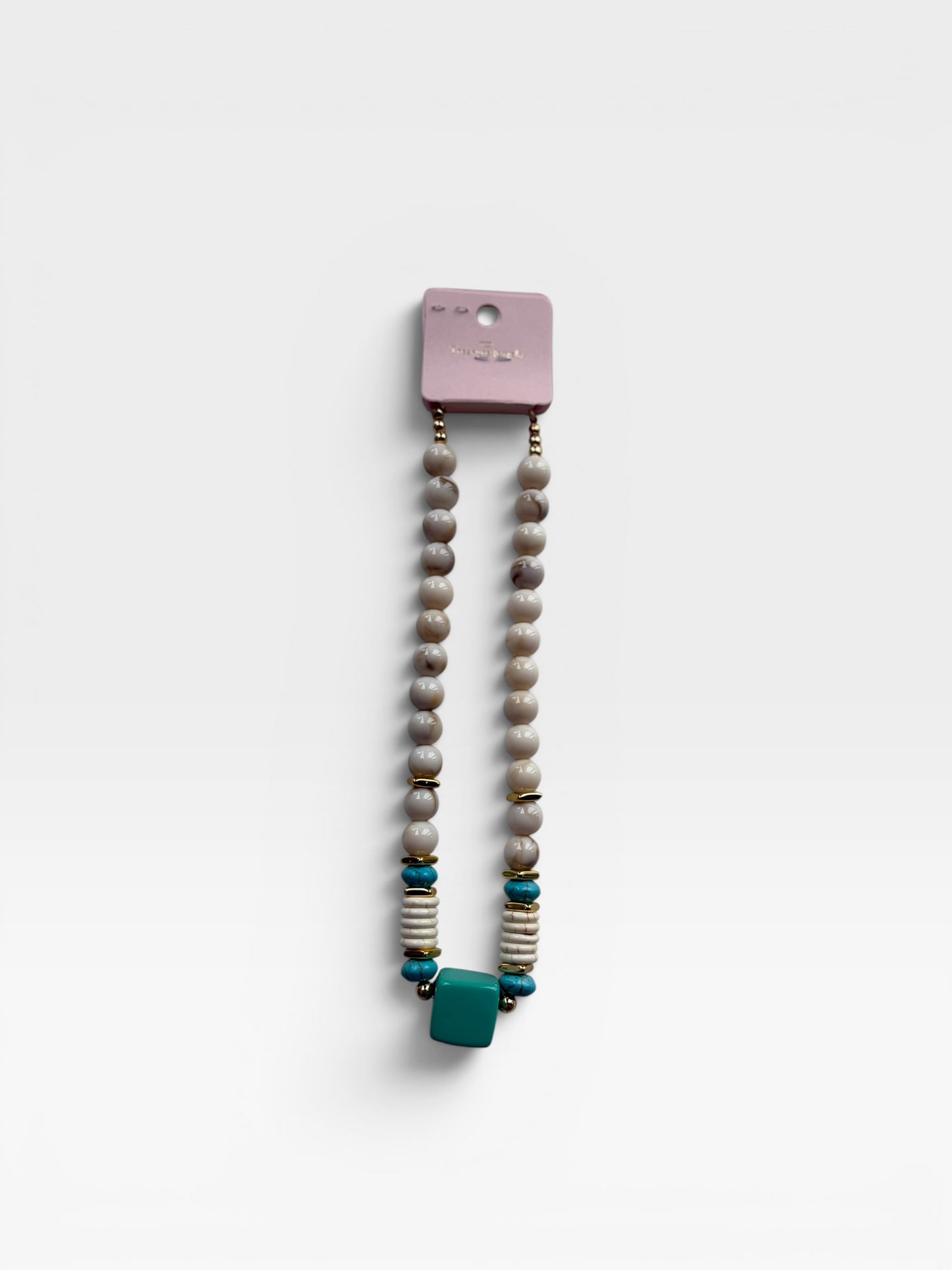 TURQ TREASURE JEWELS NECKLACE (NEW)