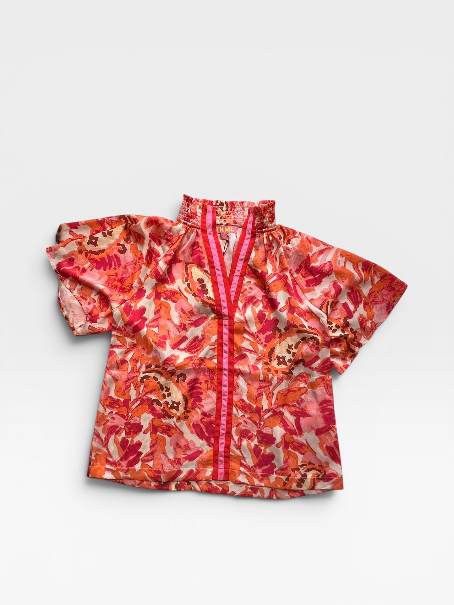 PINK/RED THML TOP (NWT $74) M