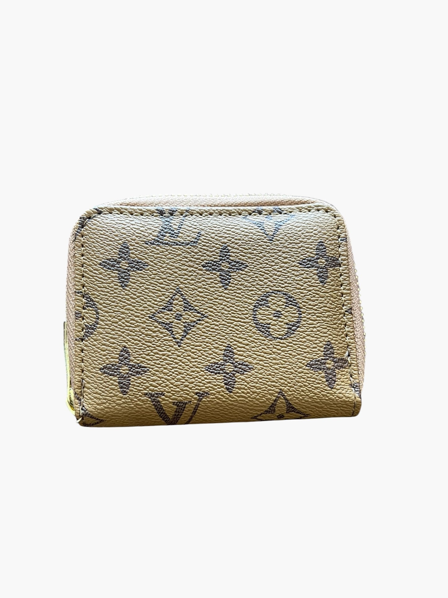 BROWN/ TAN LV WALLET (NOT AUTH)