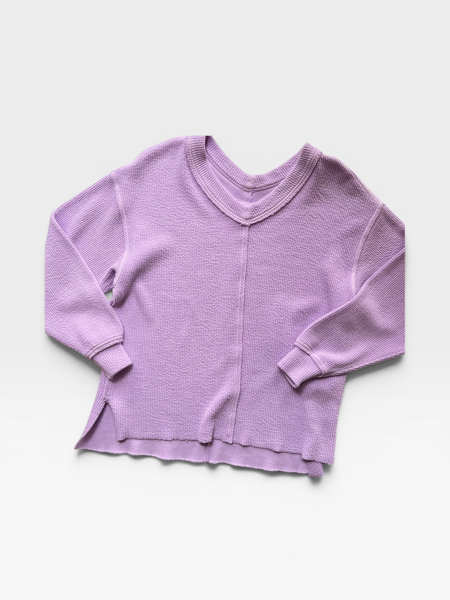 PURPLE AERIE PULLOVER XS
