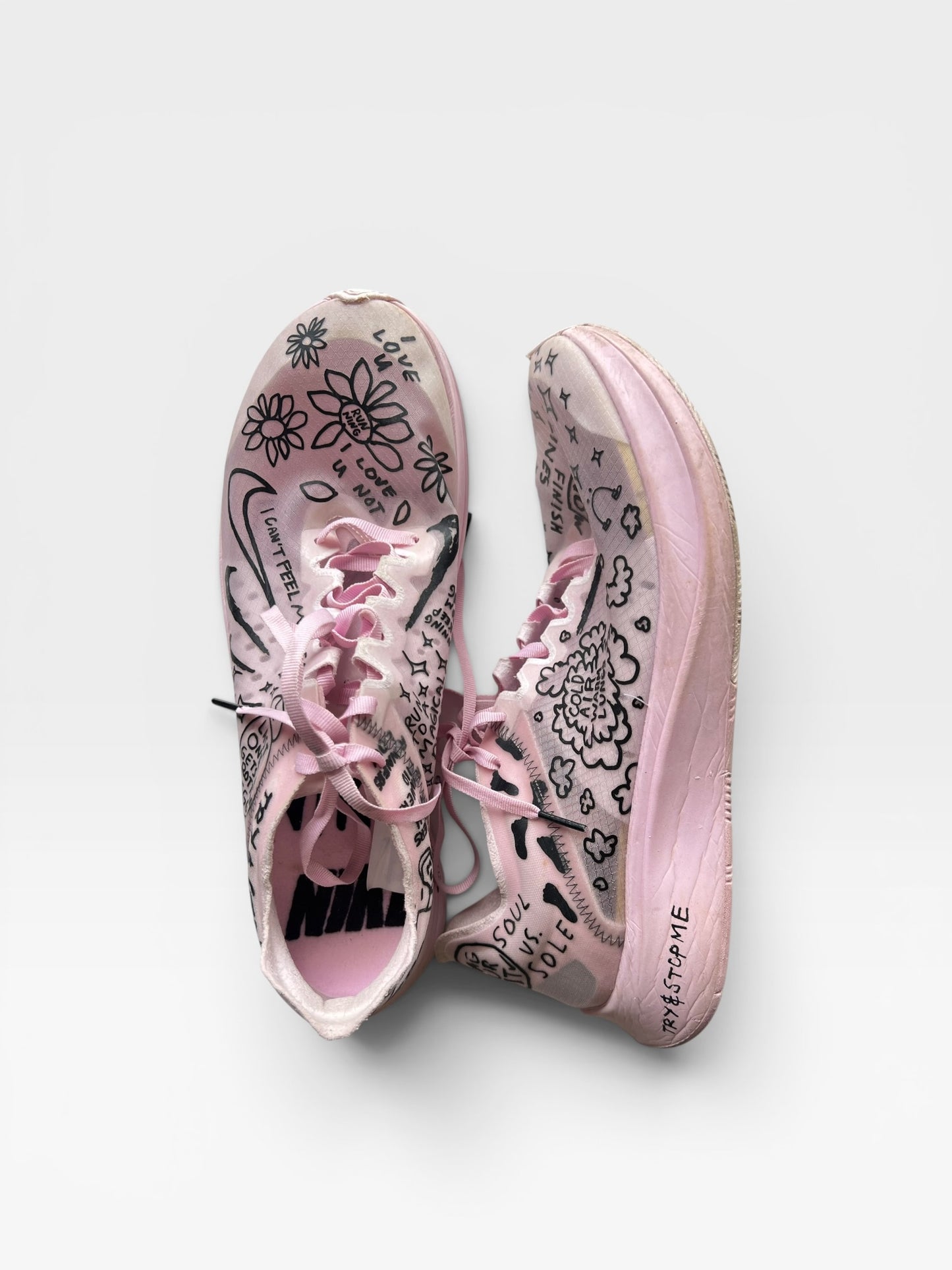 PINK NIKE ZOOM FLY SP SHOES 10