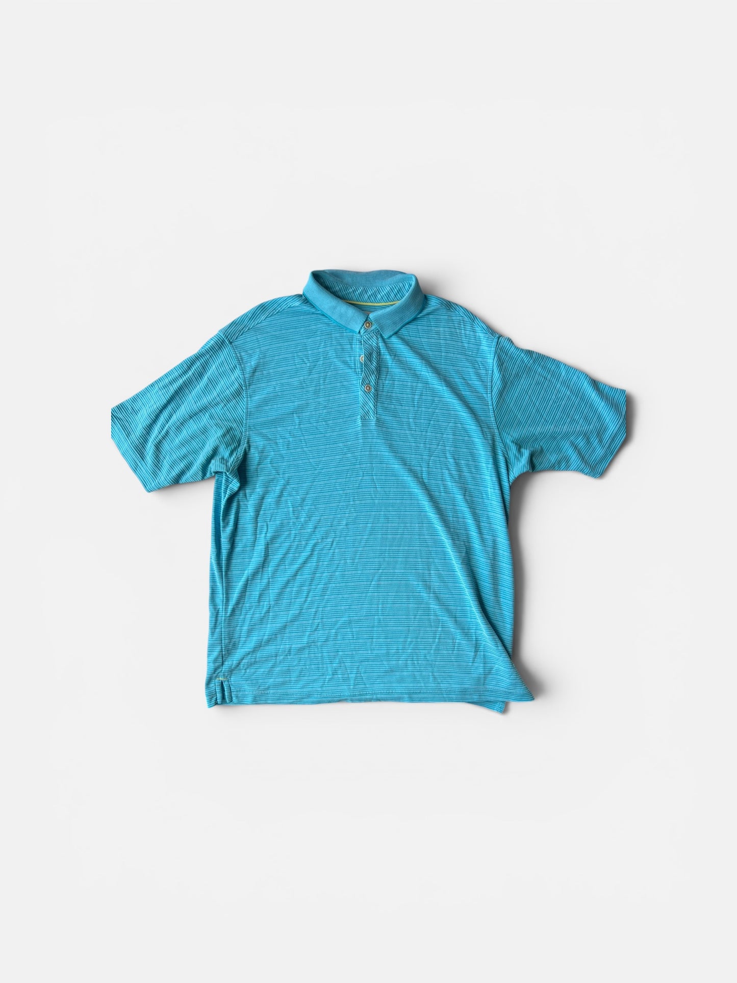 BLUE TOMMY BAHAMA SHIRT L