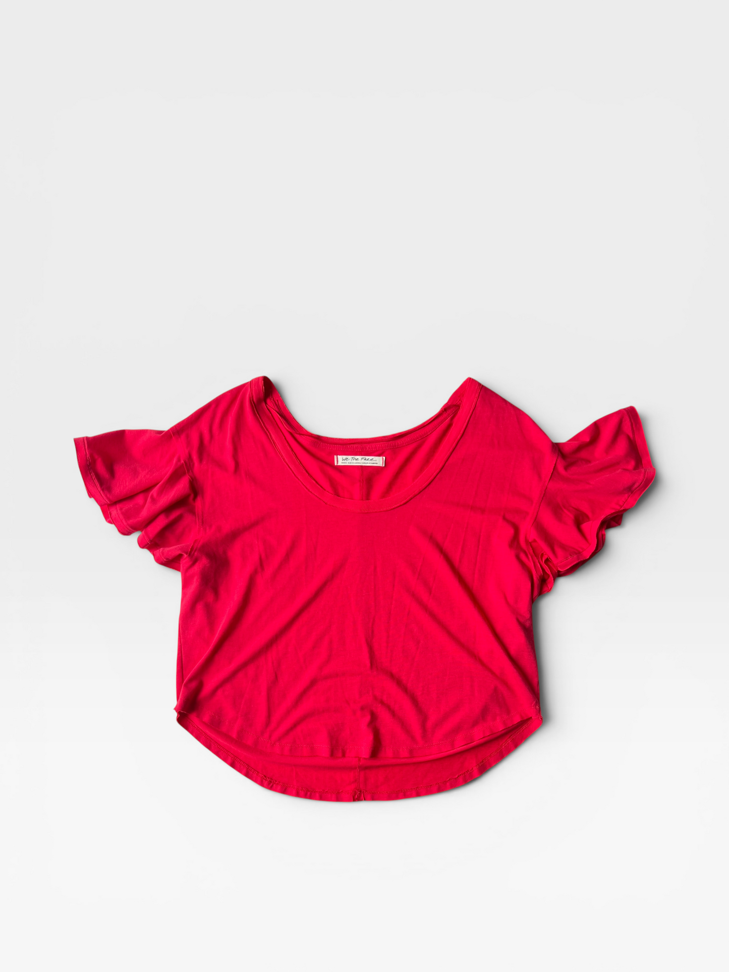 RED WE THE FREE TEE S