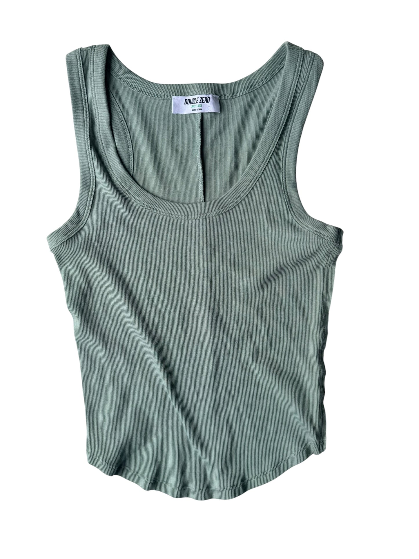 GREEN DOUBLE ZERO TANK LARGE