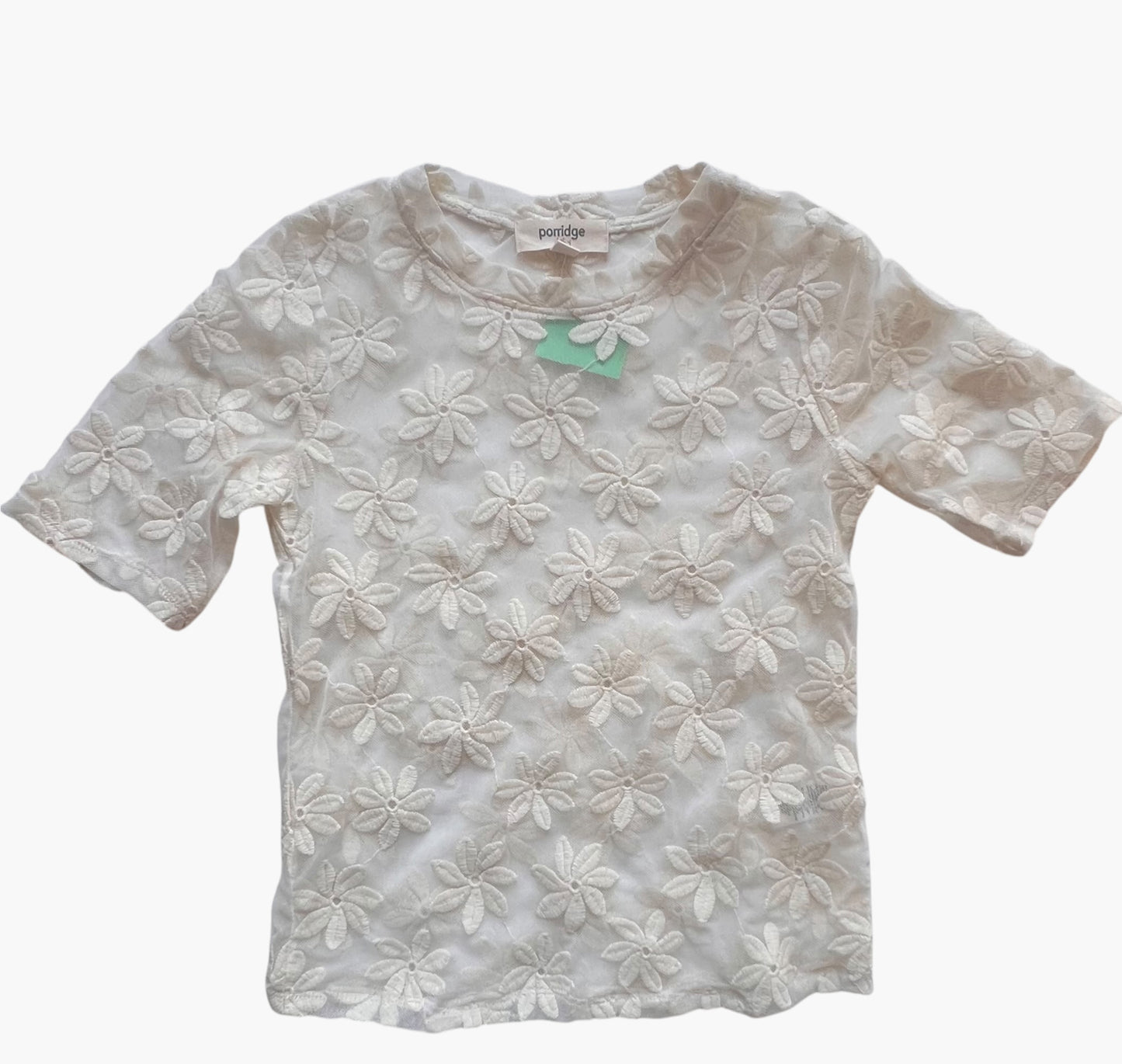 CREAM PORRIDGE SHIRT XS