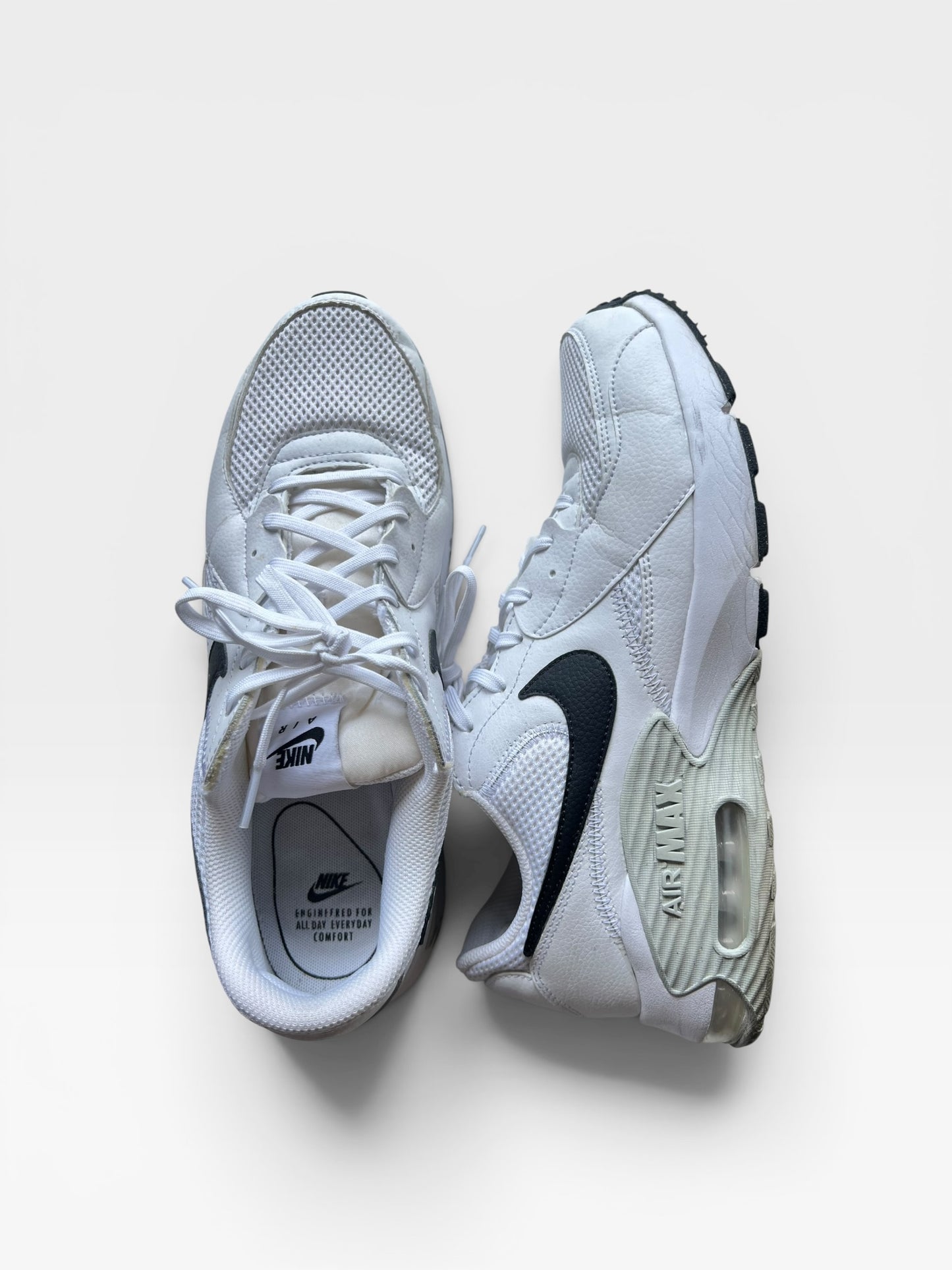 WHITE/GREY NIKE AIR MAX 10.5