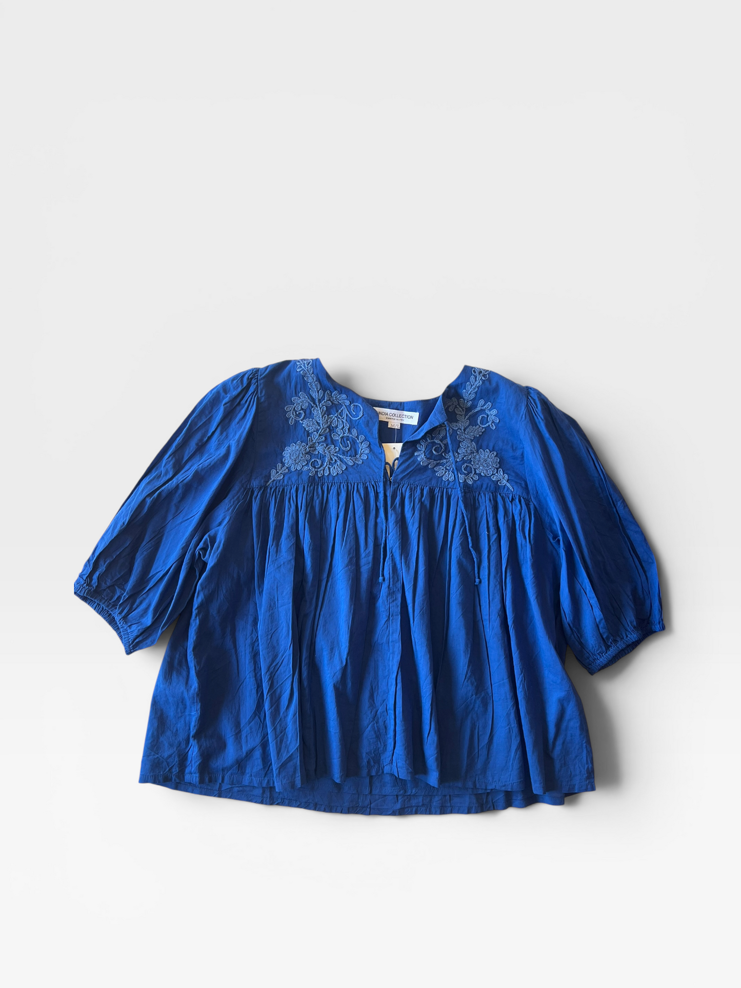BLUE EMERSON FRY TOP (NWT $138) M/L