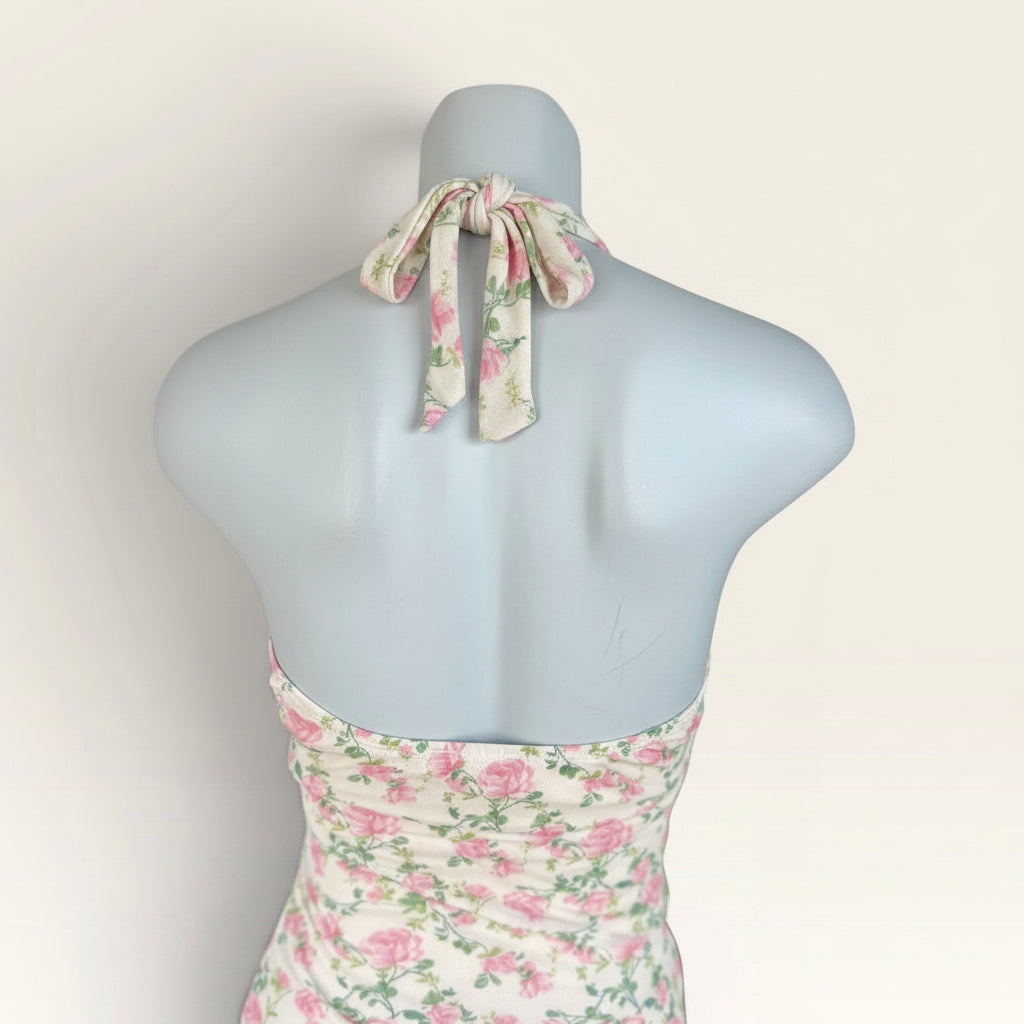 FLOWER SEE YOU MONDAY DRESS XS