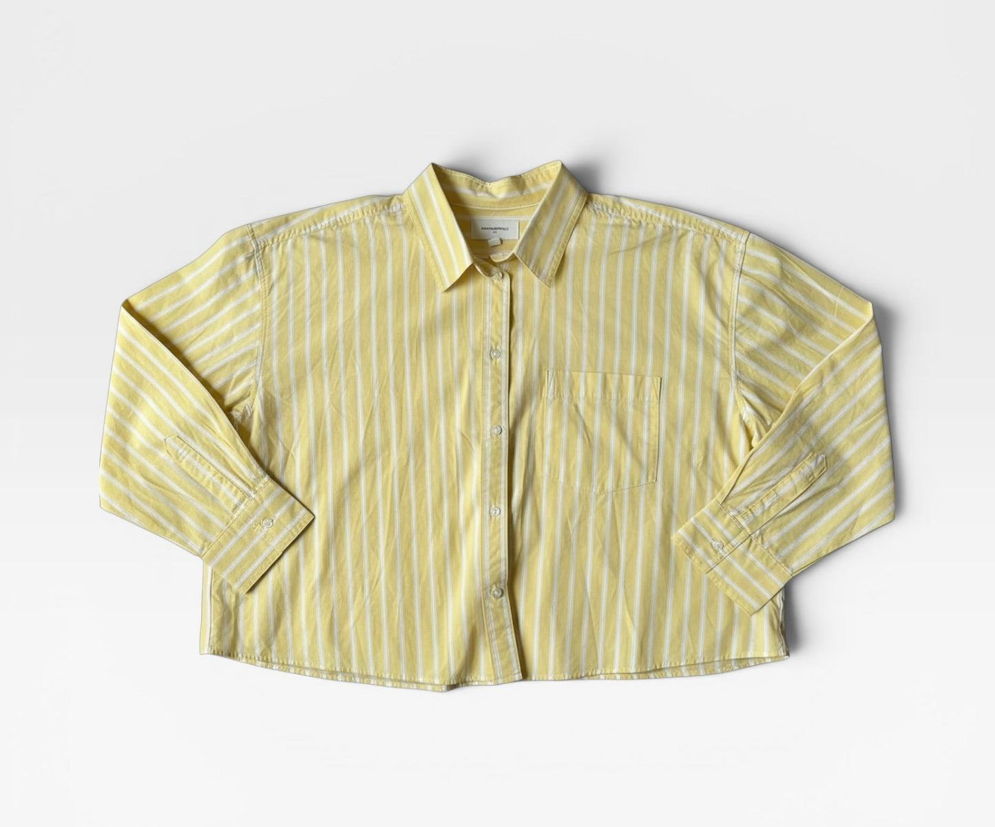 BANANA REPUBLIC YELLOW TOP 2X