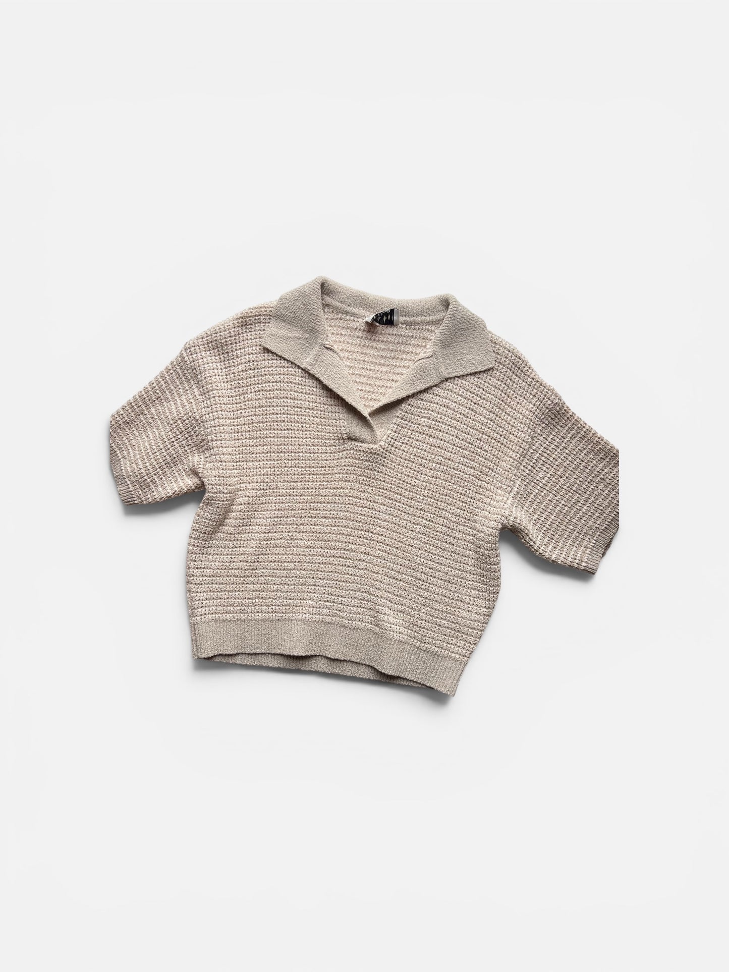 TAN MIOU MUSE KNITTED TOP S