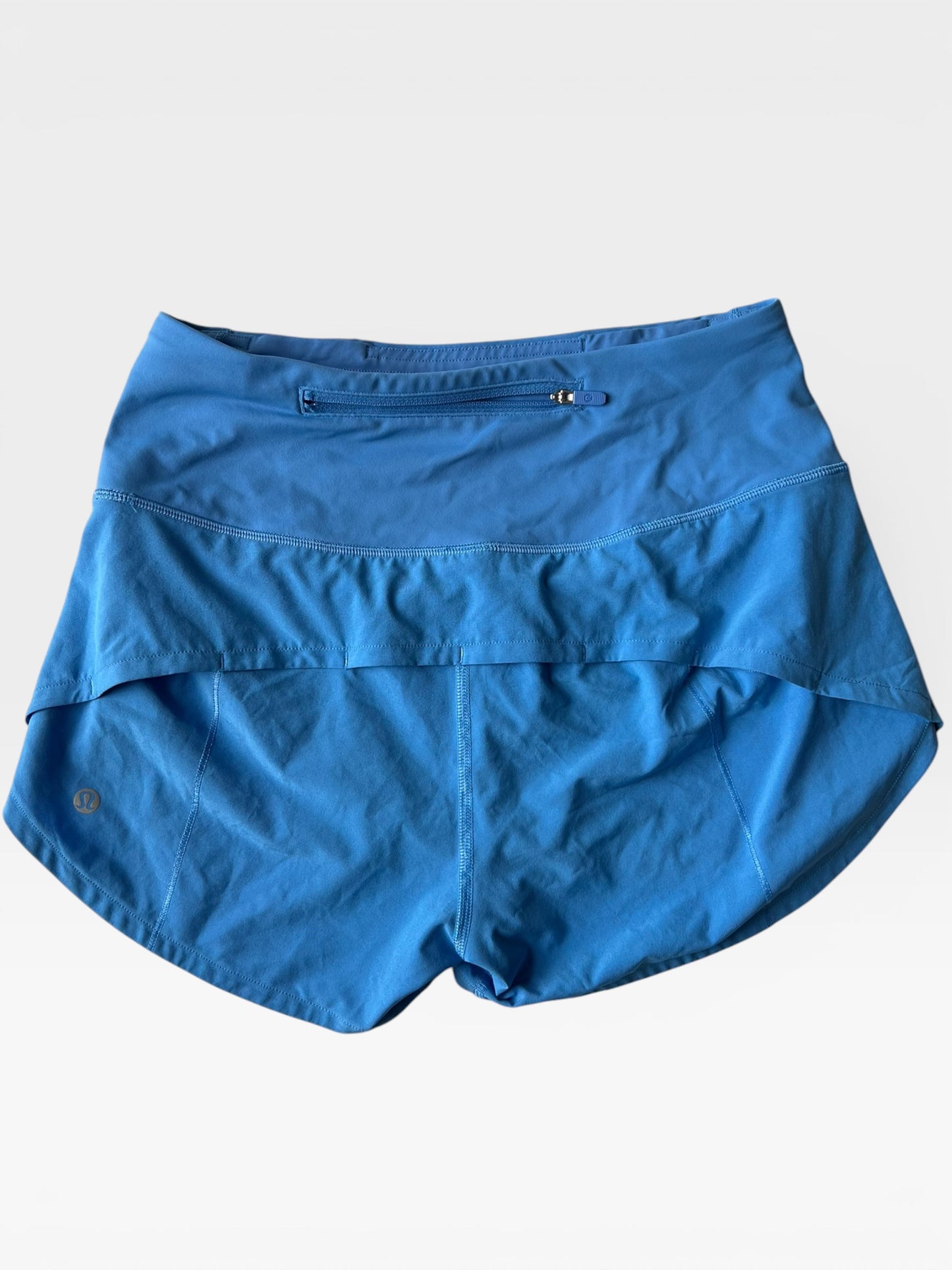 BLUE LULULEMON SHORTS 4