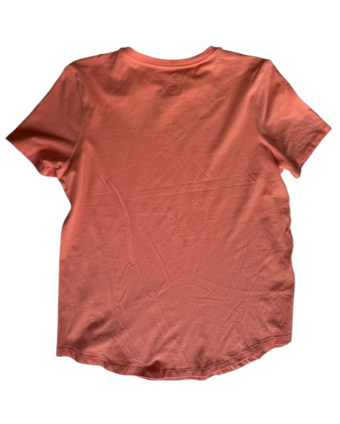 ORANGE LULULEMON TSHIRT 8