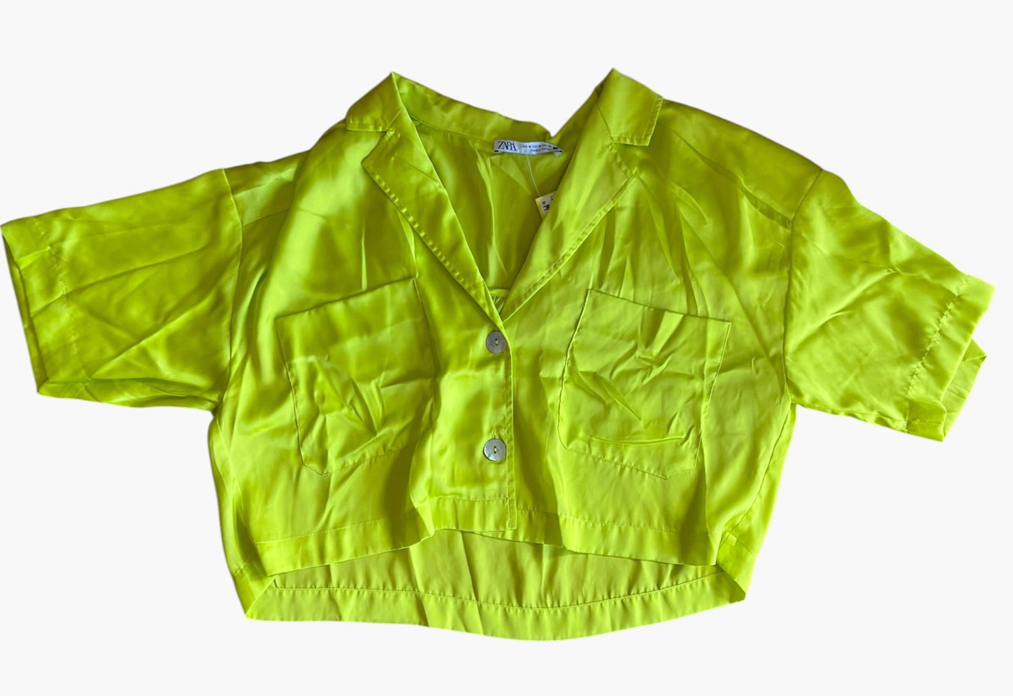 LIME ZARA TOP M