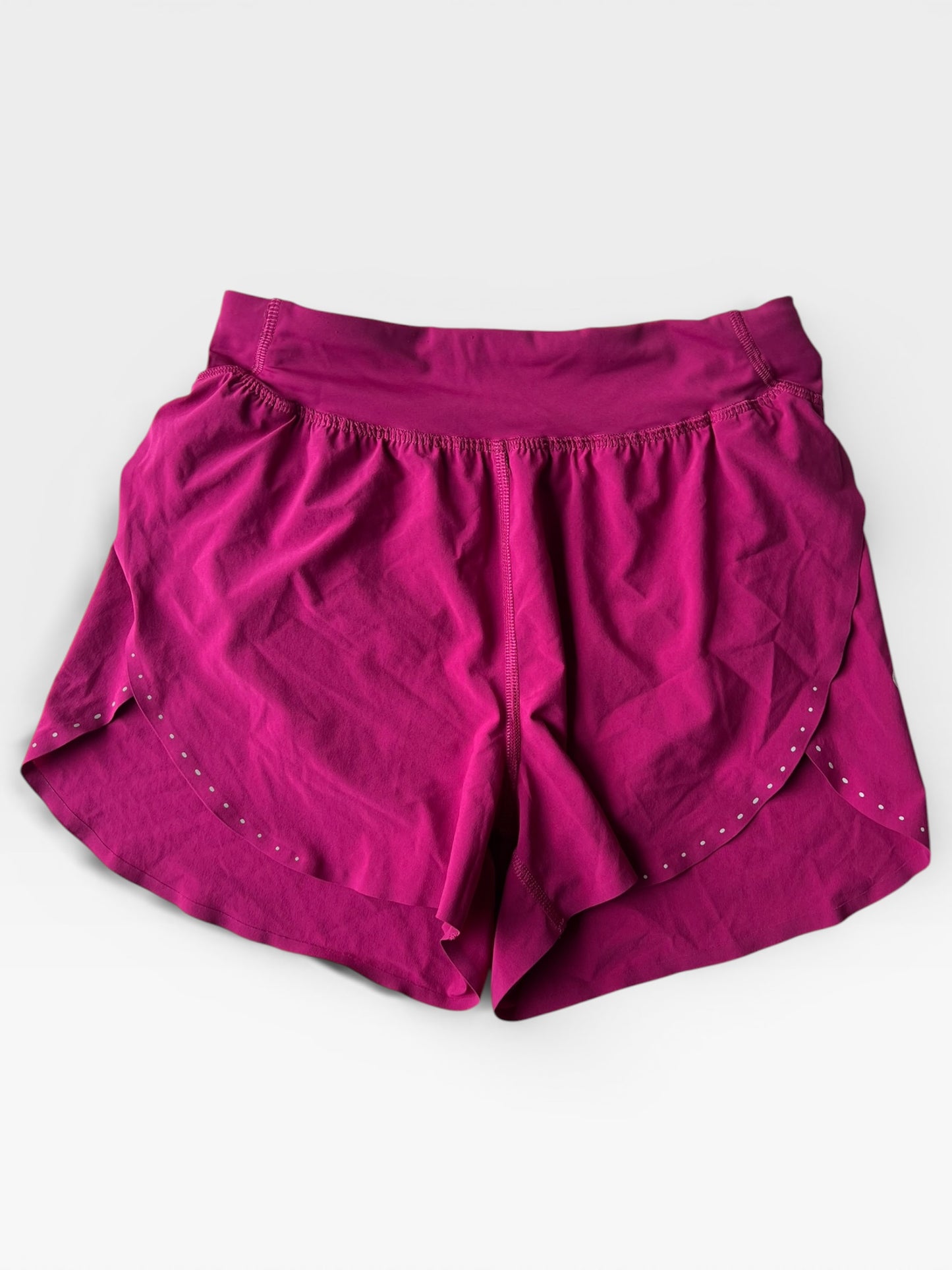 MAGENTA LULULEMON SHORTS 2