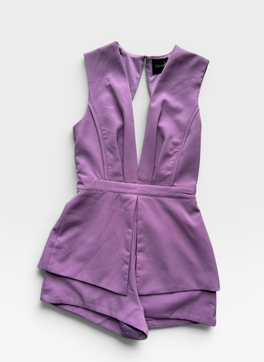 PURPLE DO + BE ROMPER SMALL (NWT)