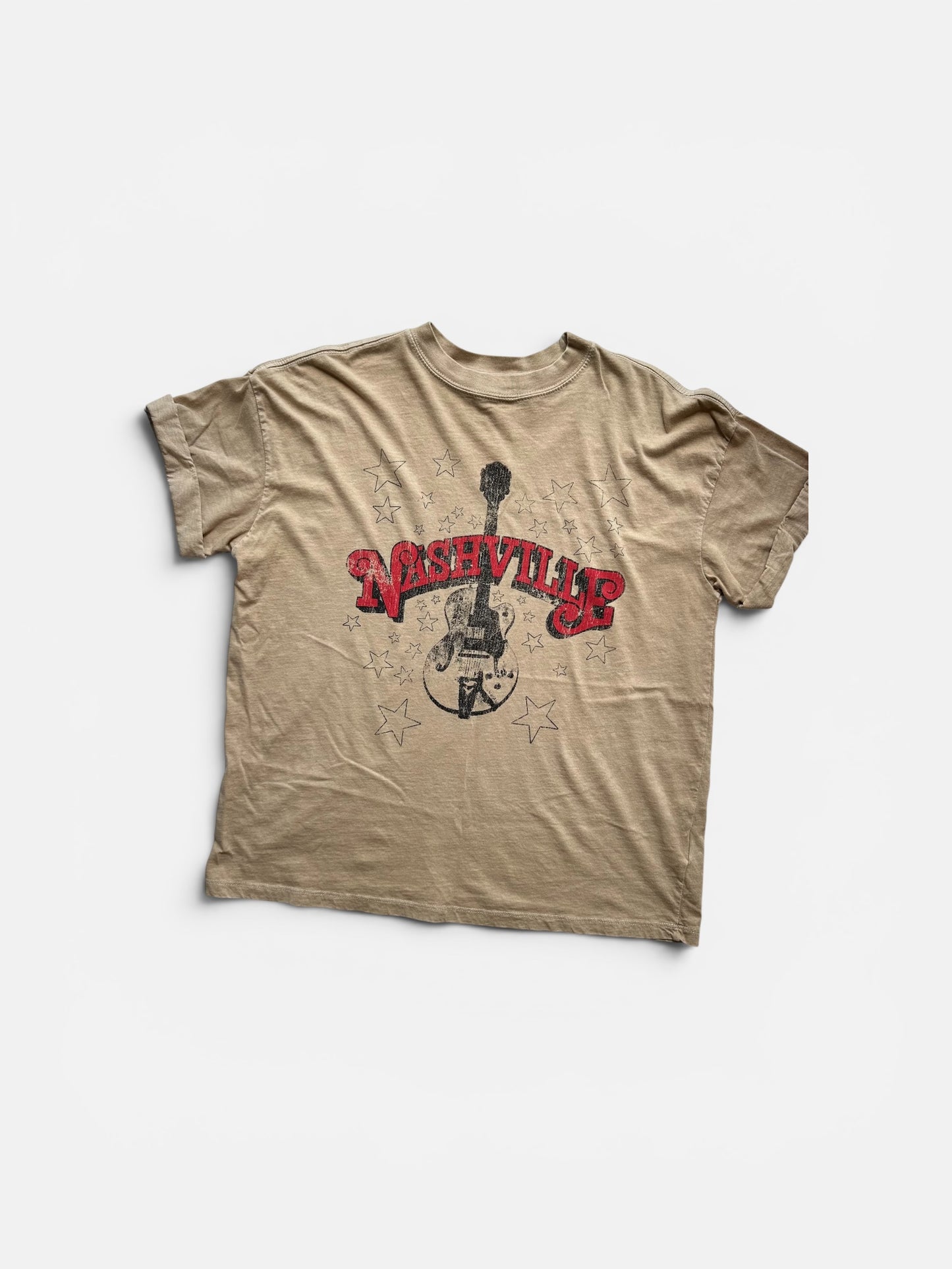 TAN ALTRD STATE "NASHVILLE"TEE XS