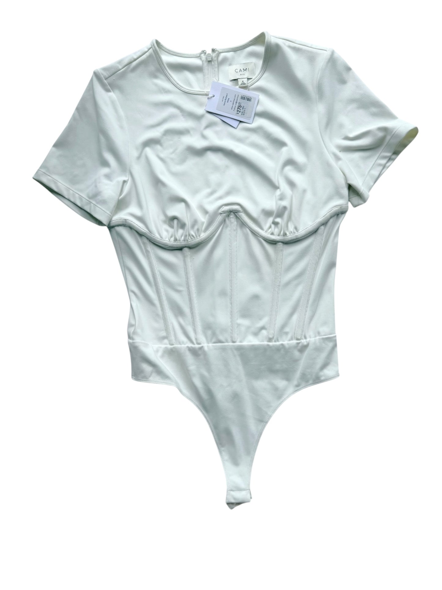 WHITE CAMI NYC BODYSUIT (NWT $275) 4