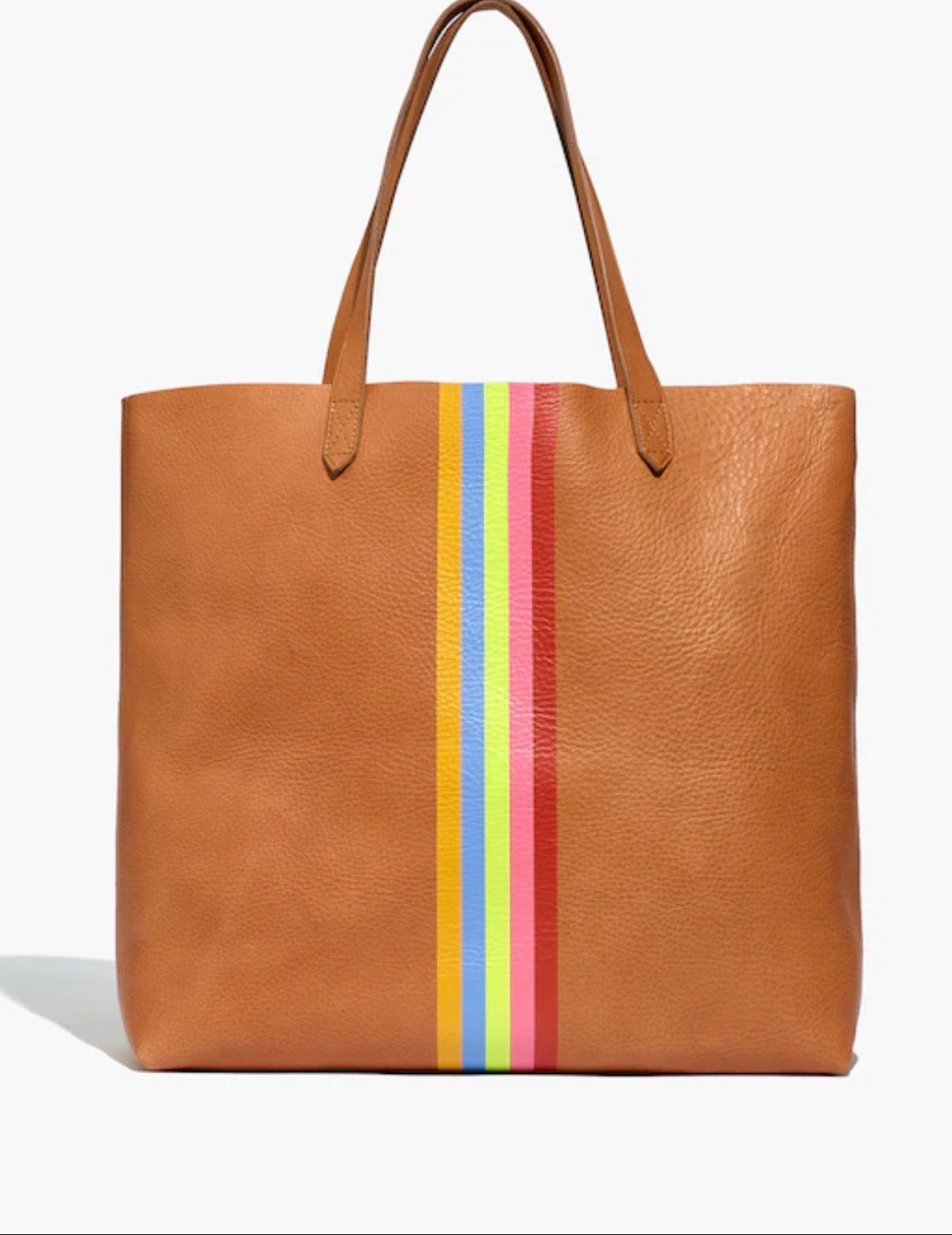 MADEWELL RAINBOW TOTE BAG (ORG. $178)