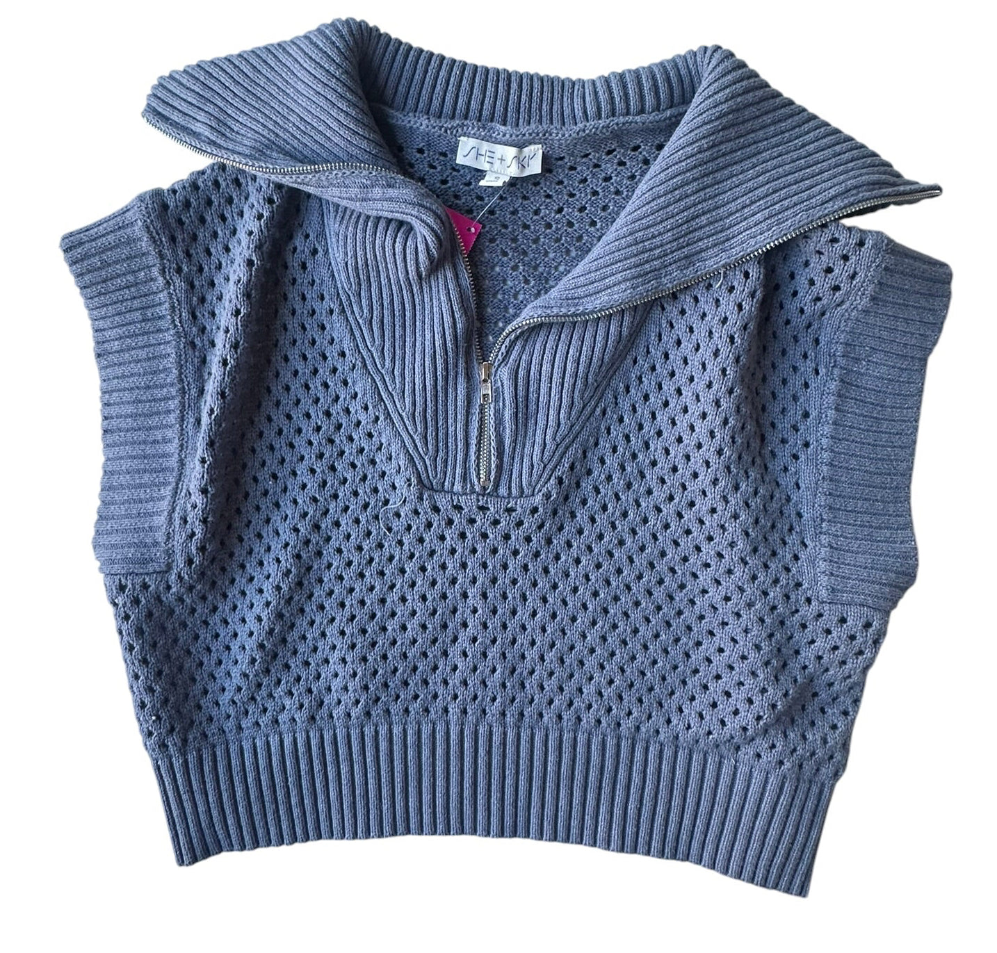 BLUE SHE & SKY VEST S