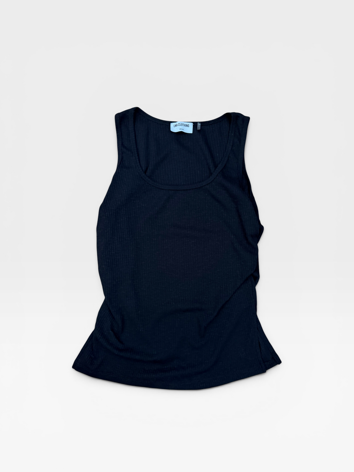 BLACK LNA CLOTHING TANK (ORG. $89) M
