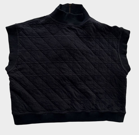 BLACK ENTRO VEST LARGE