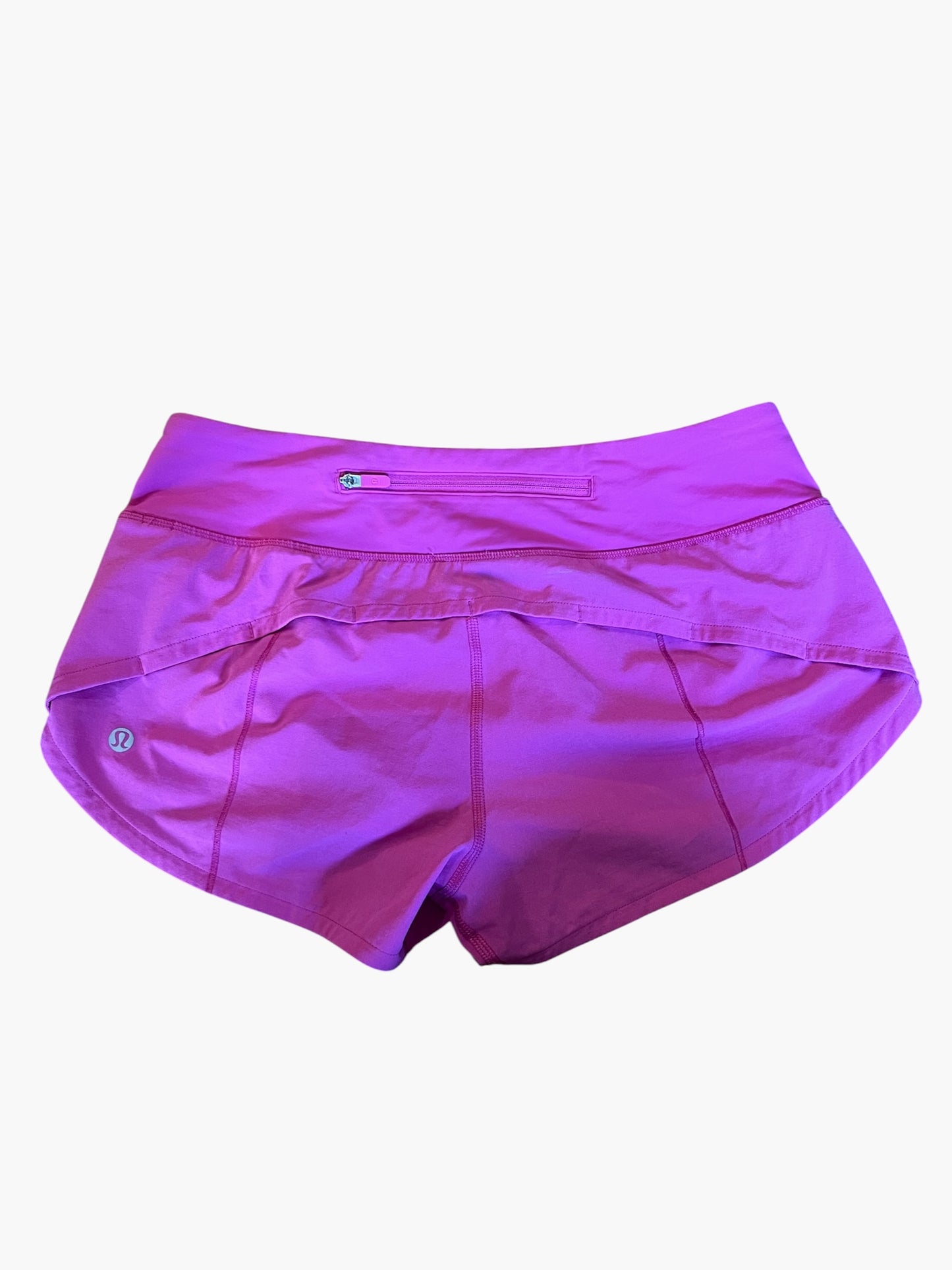 PINK LULULEMON SHORTS 4