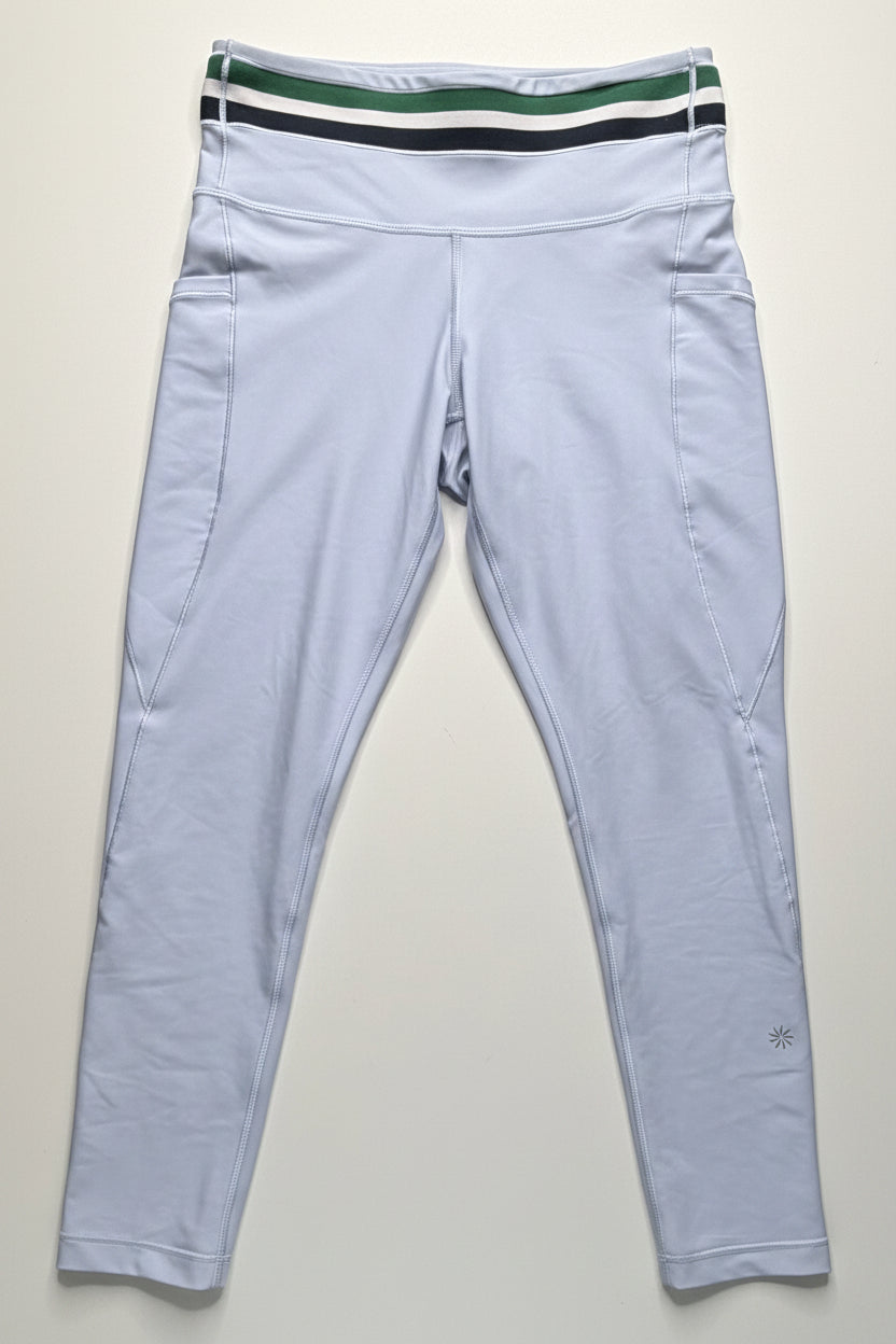BABY BLUE ATHLETA LEGGINGS S