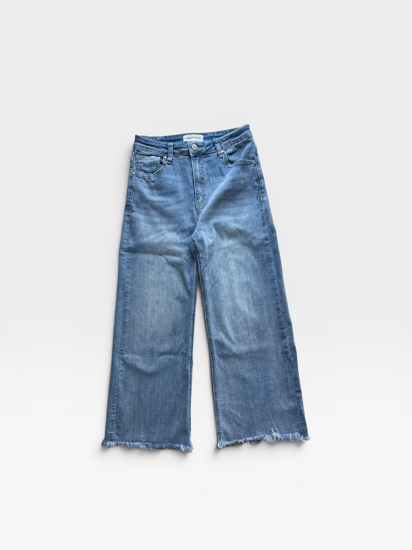RISEN DENIM JEANS 28