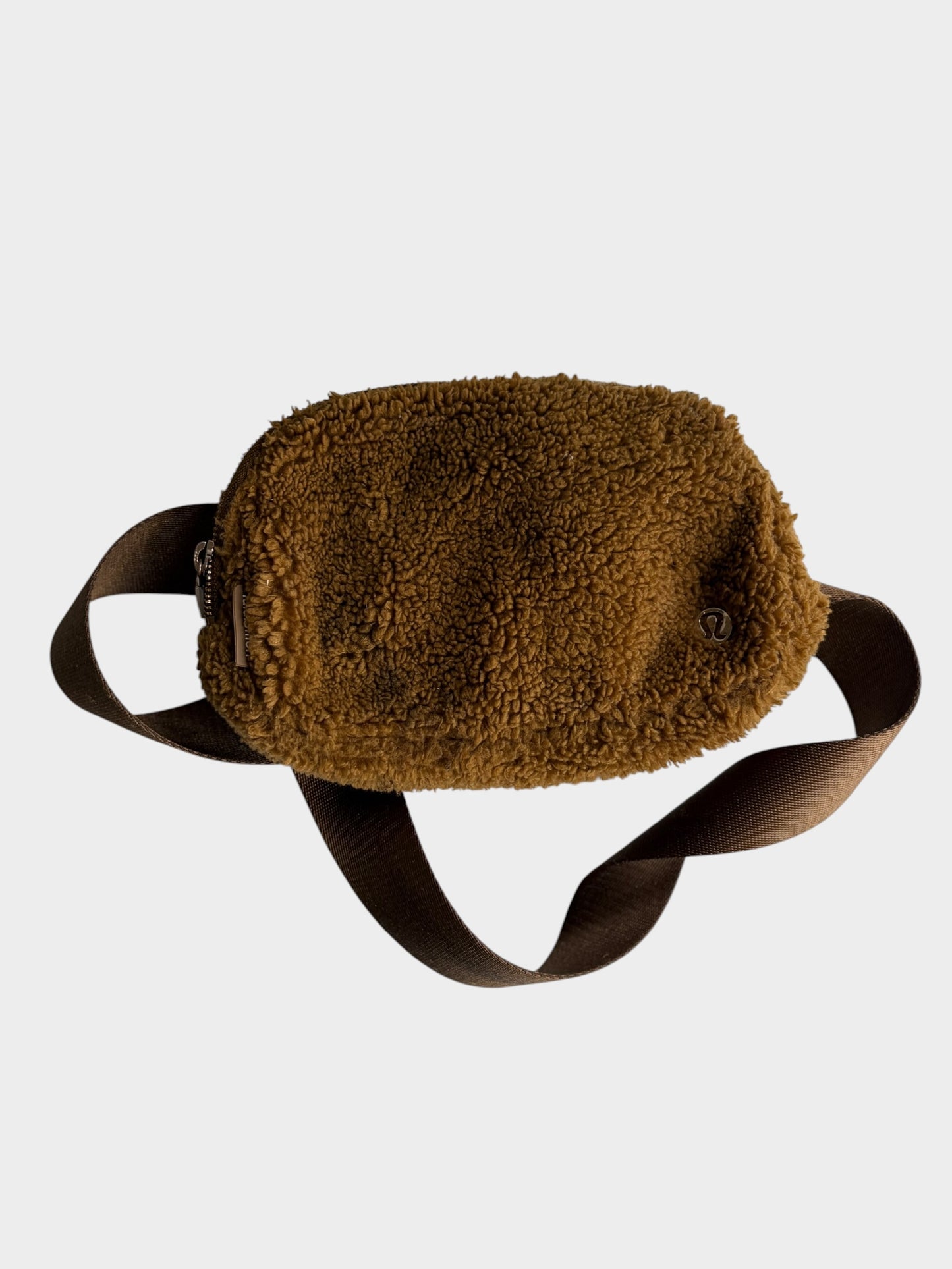 FUZZY LULULEMON BELT BAG