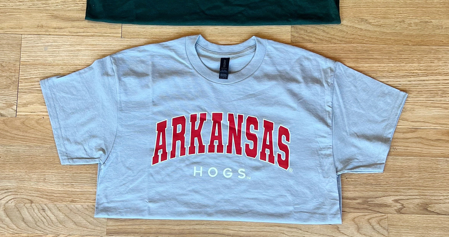 AR HOGS TEE (GREY) LARGE