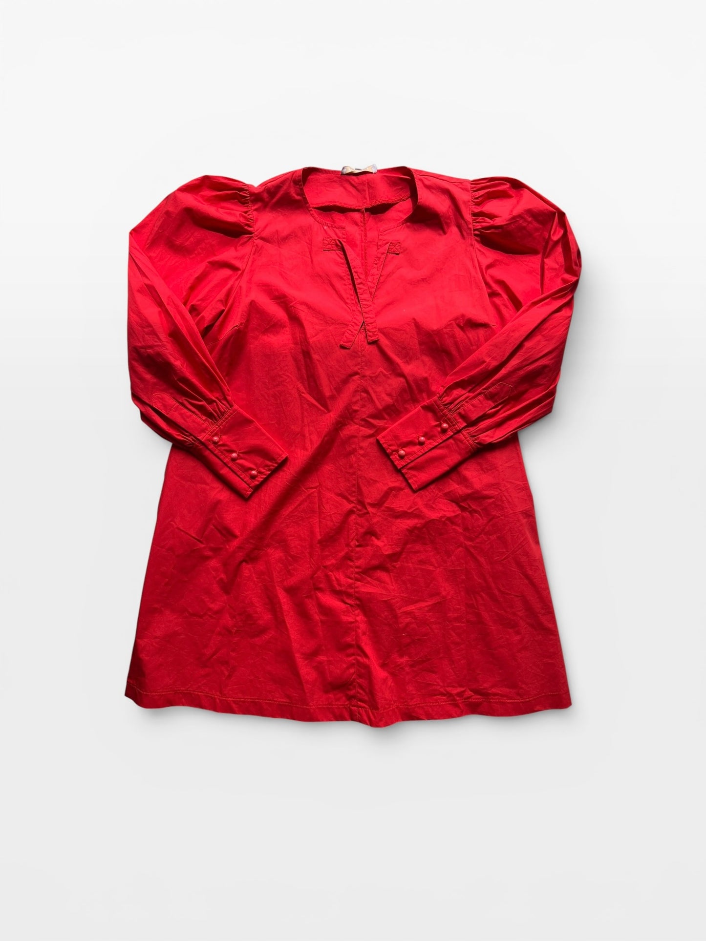RED OLIVACEOUS DRESS M