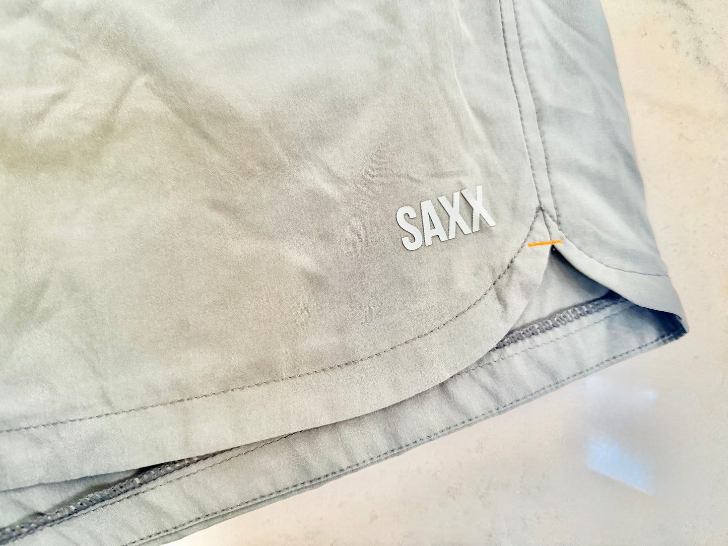 SAXX GREY SHORTS XL (ORG$68)