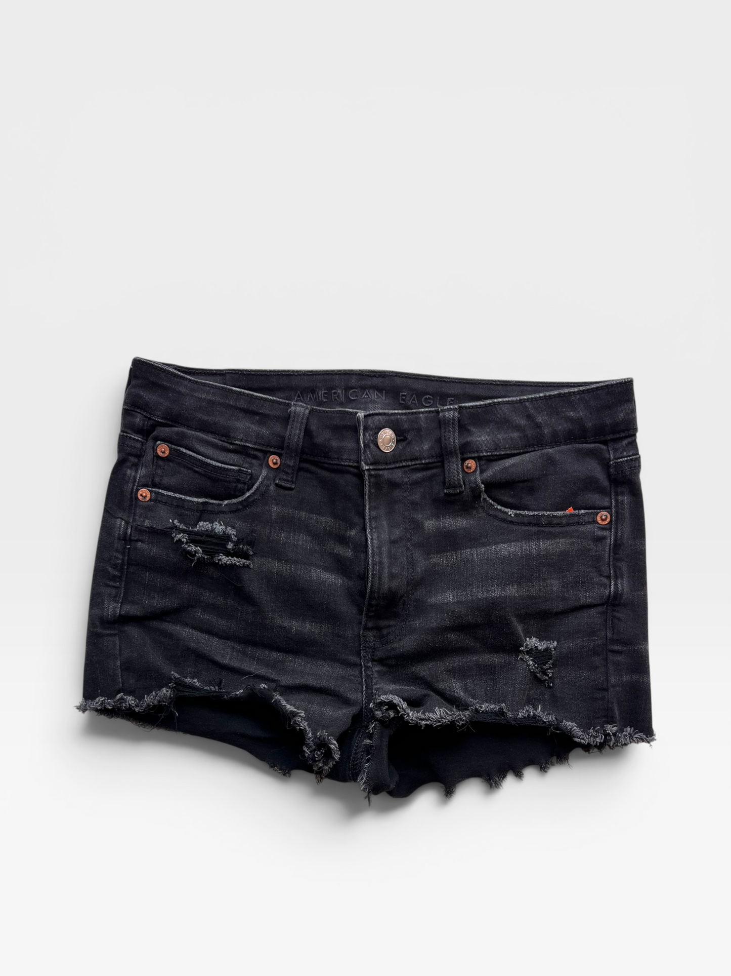 BLACK AMERICAN EAGLE SHORTS 6